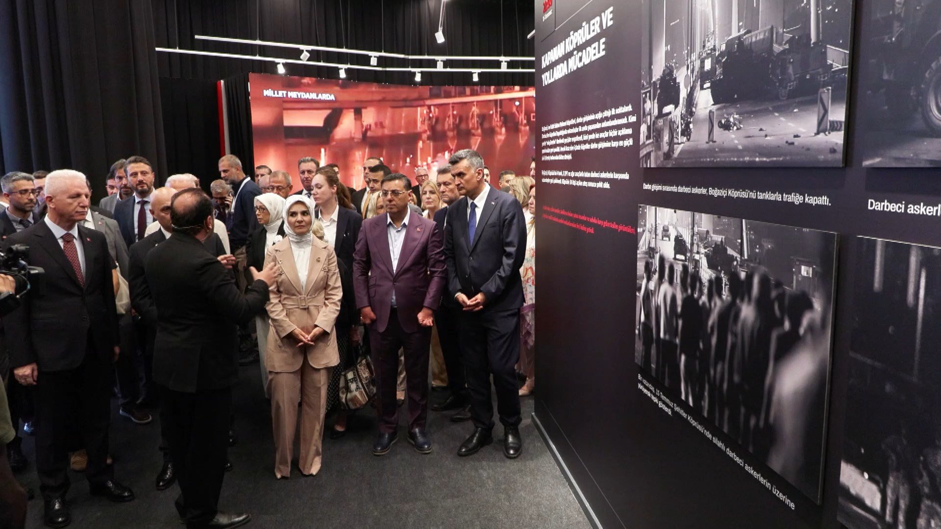 Bakan Mahinur Özdemir Göktaş sergi konuşması