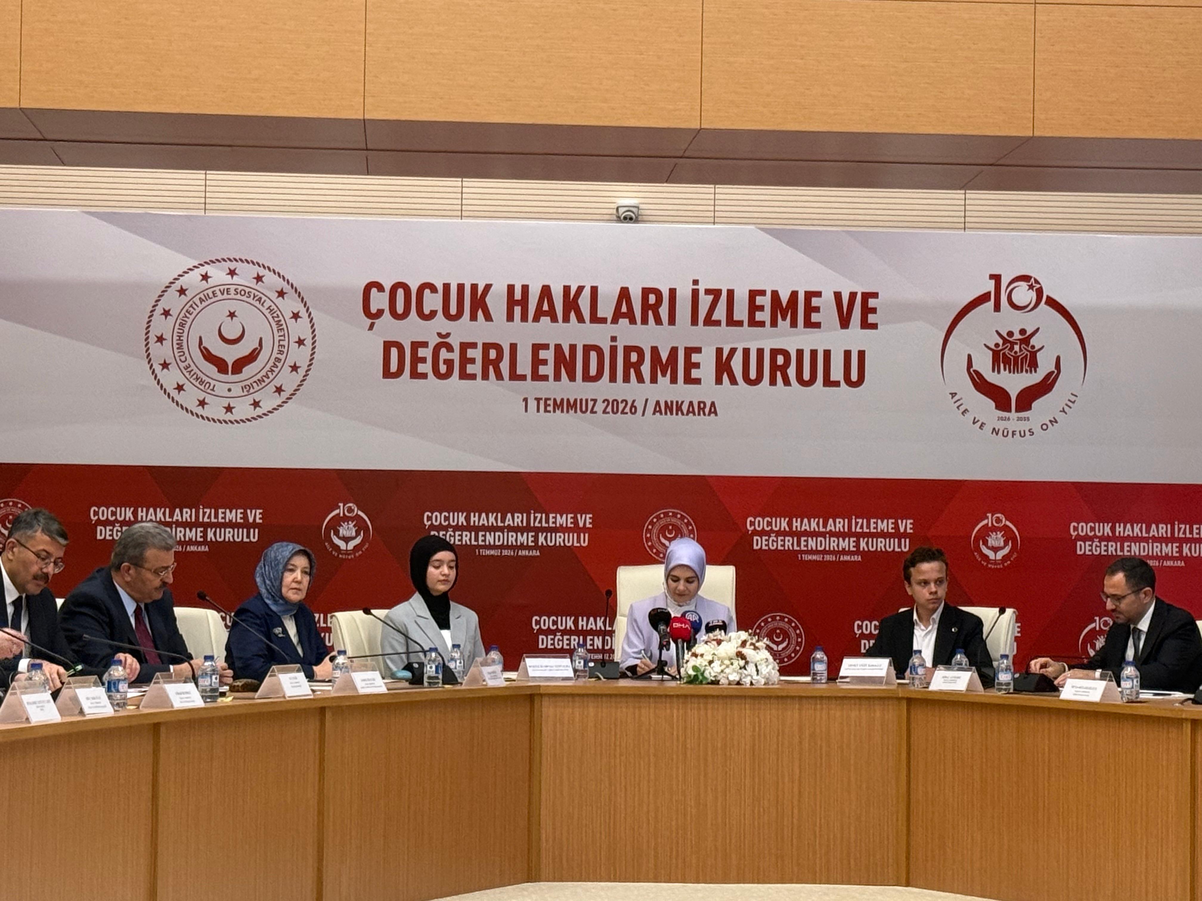 Bakan Göktaş Çocuk Hakları Toplantısı