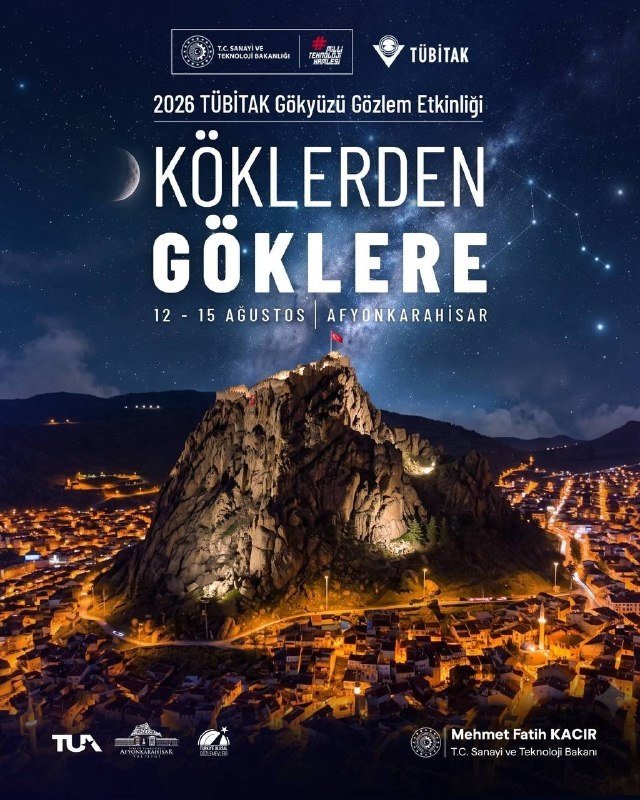 TÜBİTAK Gökyüzü Gözlem Etkinliği Afyonkarahisar