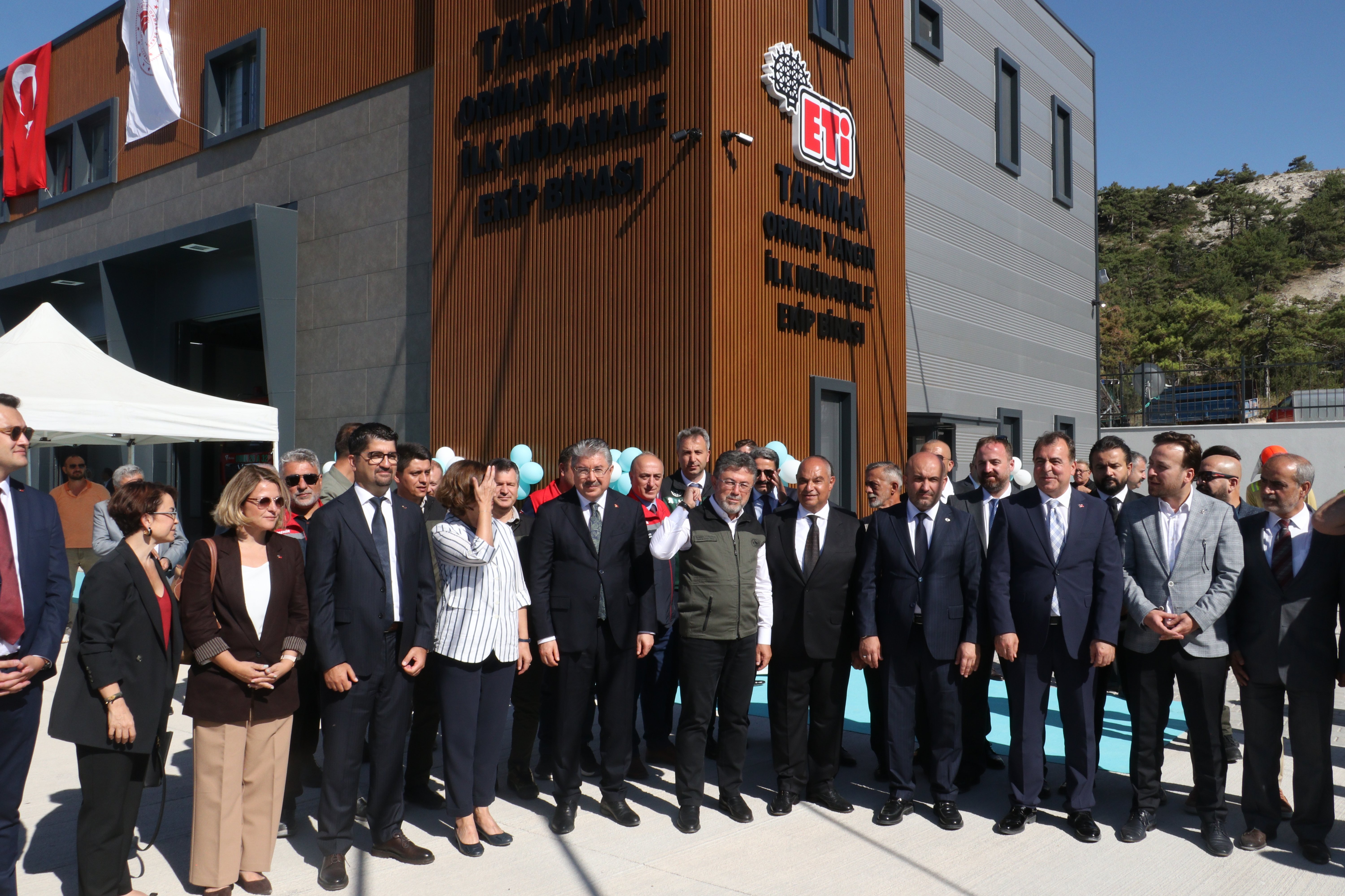 Takmak Orman Yangını İlk Müdahale Ekip Binası açılışı