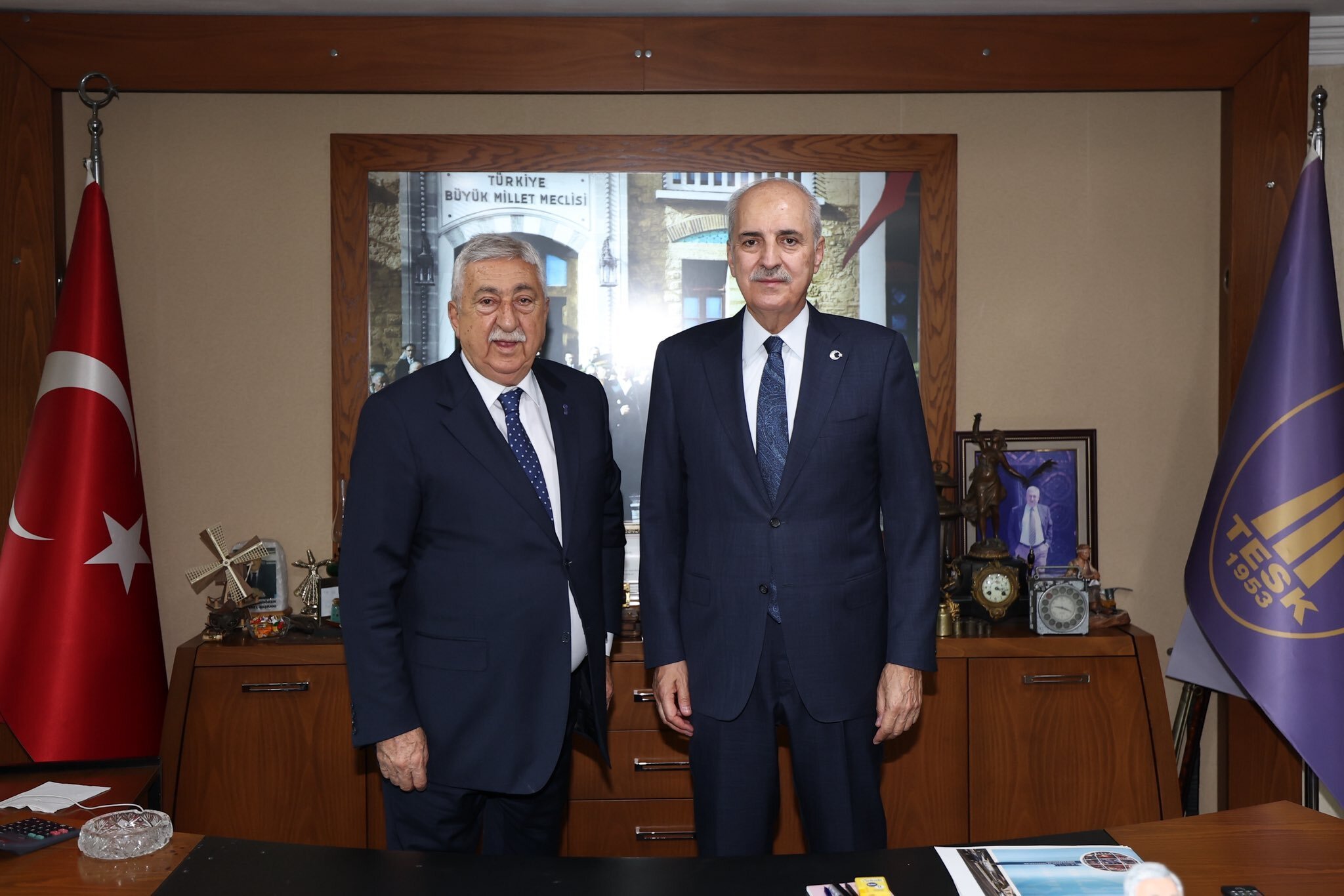 Numan Kurtulmuş TESK ziyareti