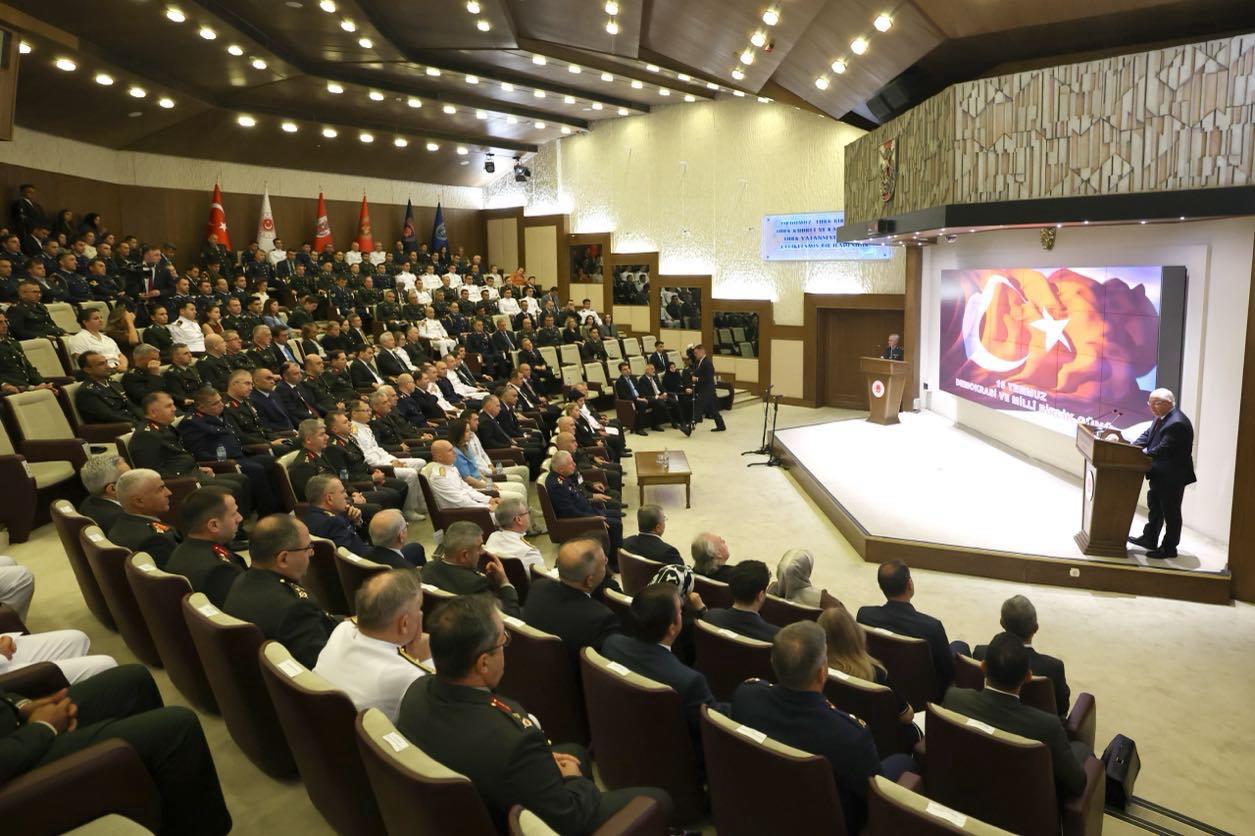 15 Temmuz anma töreninde Bakan Güler