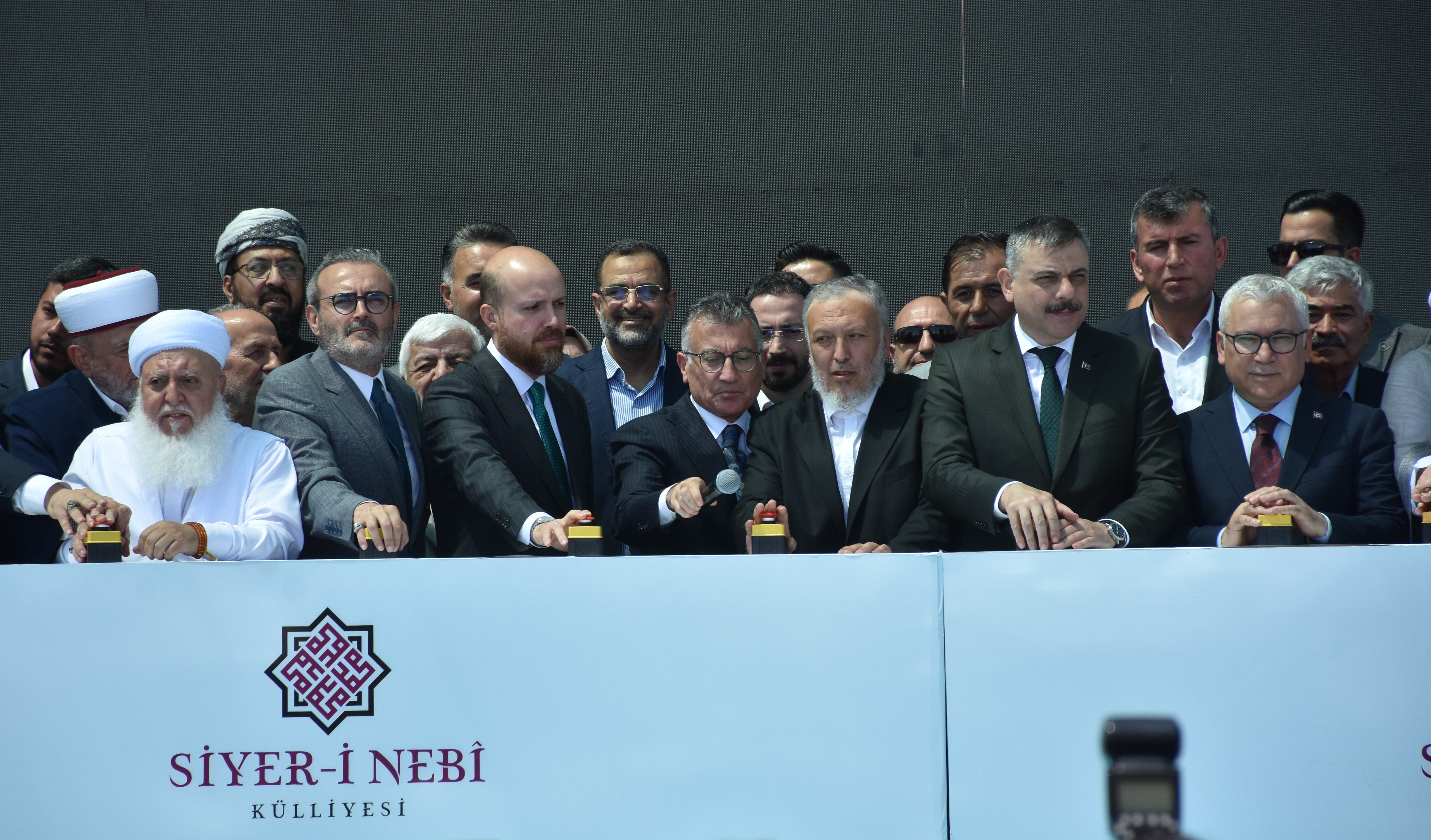Siyer-i Nebi Külliyesi temel atma töreni protokolü