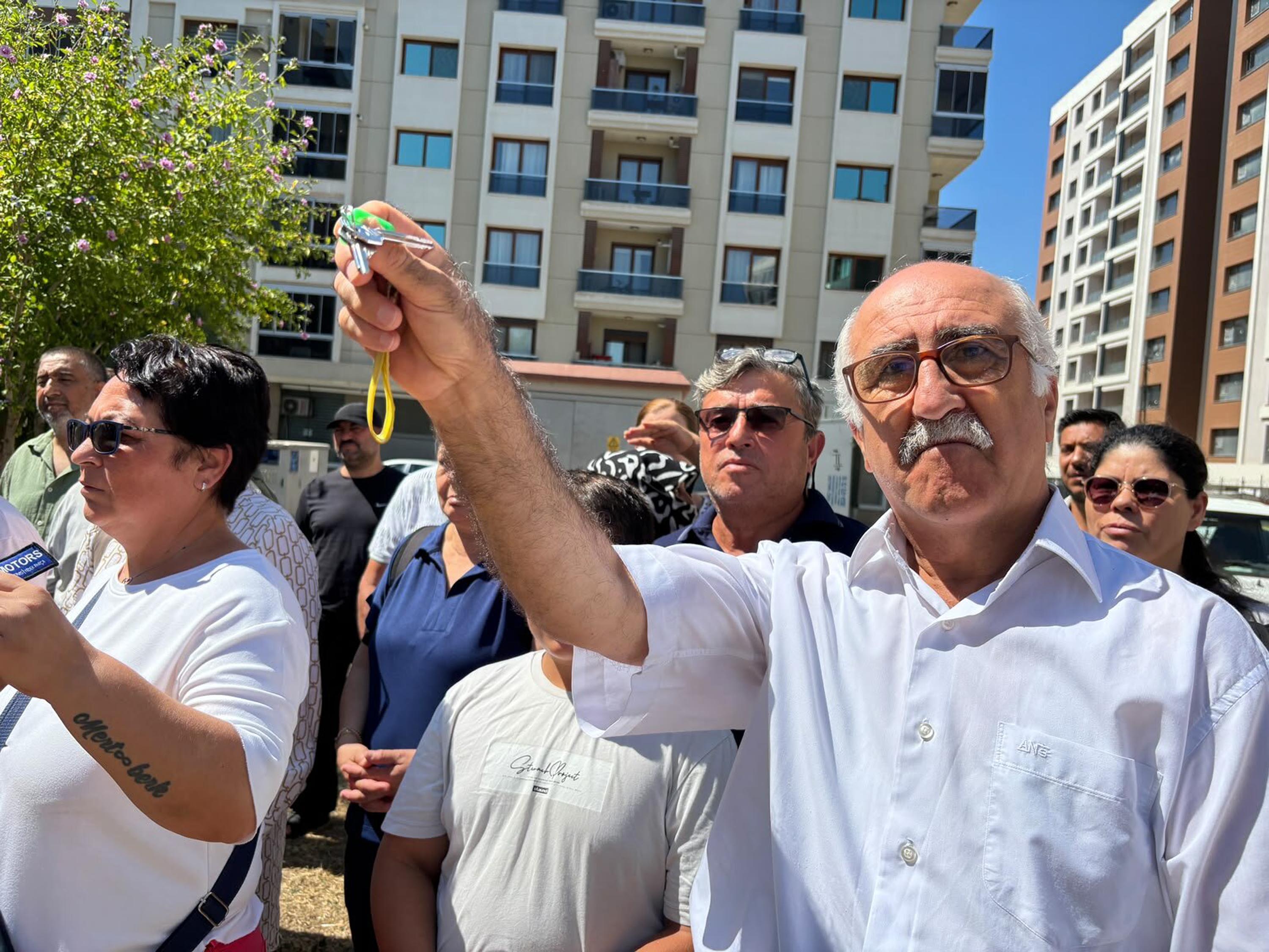 Örnekköy kentsel dönüşüm şantiye alanı