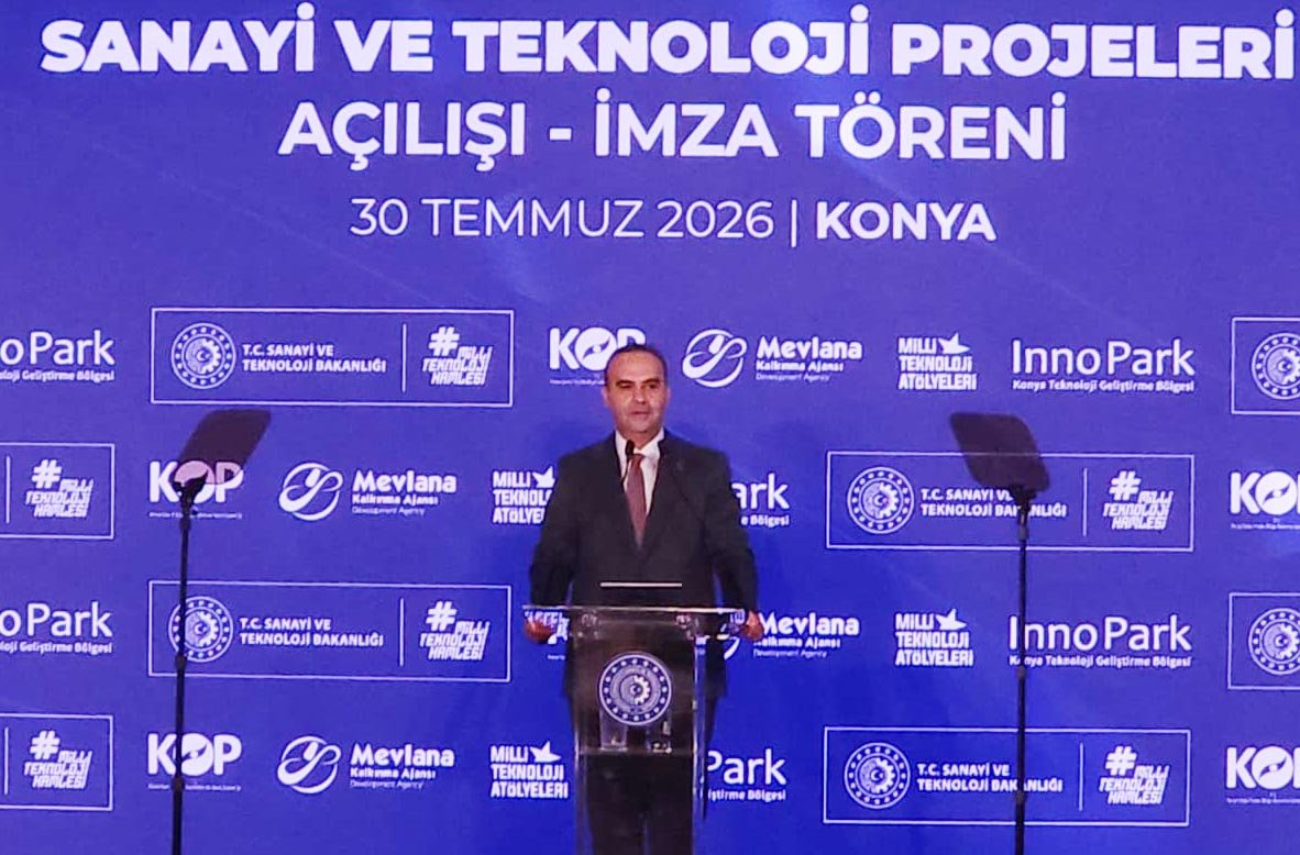 Sanayi ve Teknoloji Bakanı Mehmet Fatih Kacır, Konya yatırımcılarına 11,1 milyar liralık 30 proje için 301 milyon lira finansman desteği sağlayacak.