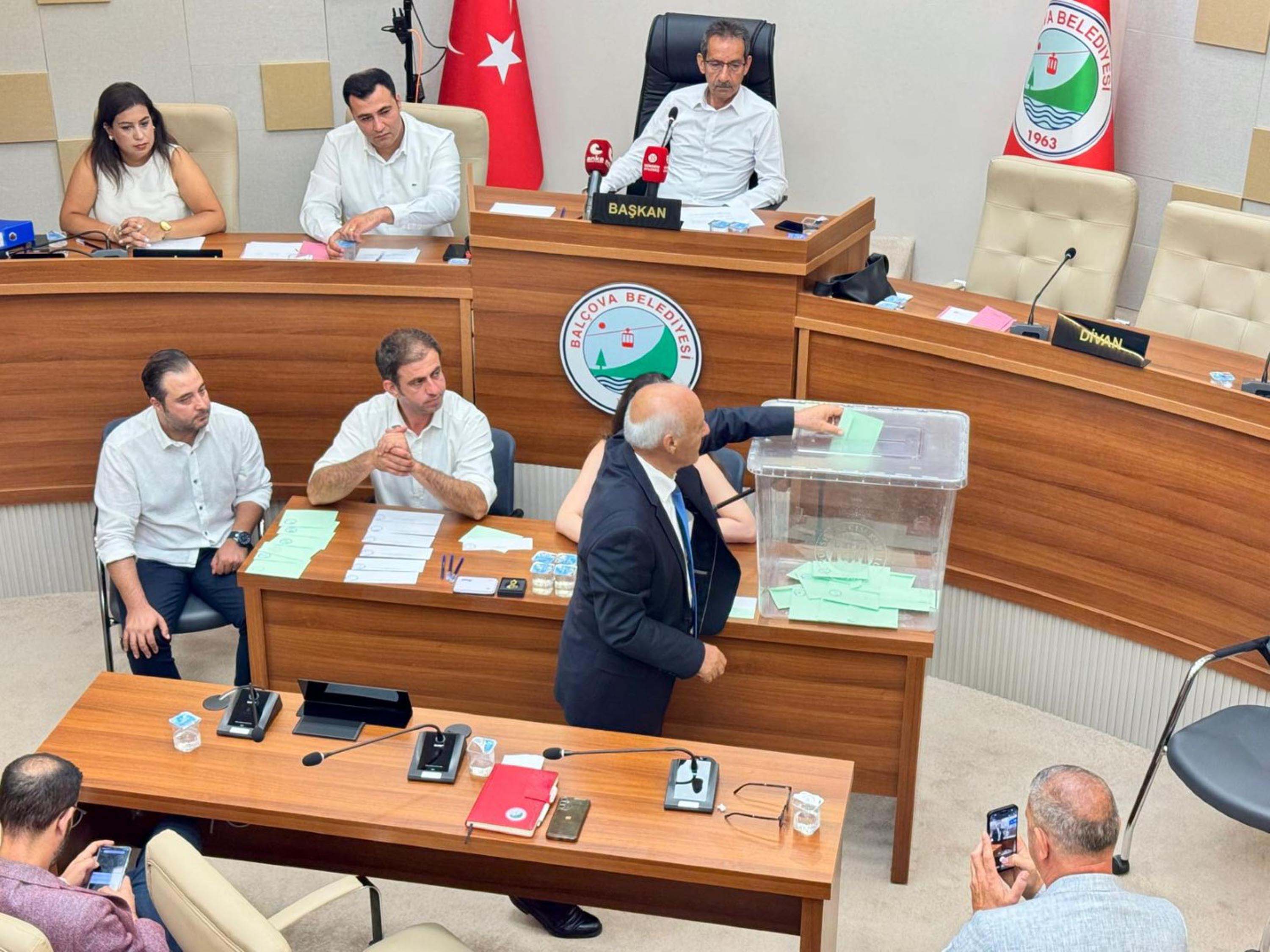 Balçova Belediye Meclisi toplantısı