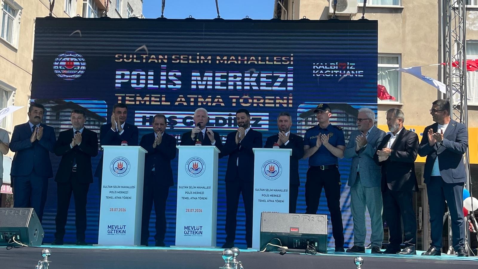 Sultan Selim Polis Merkezi temel atma töreni