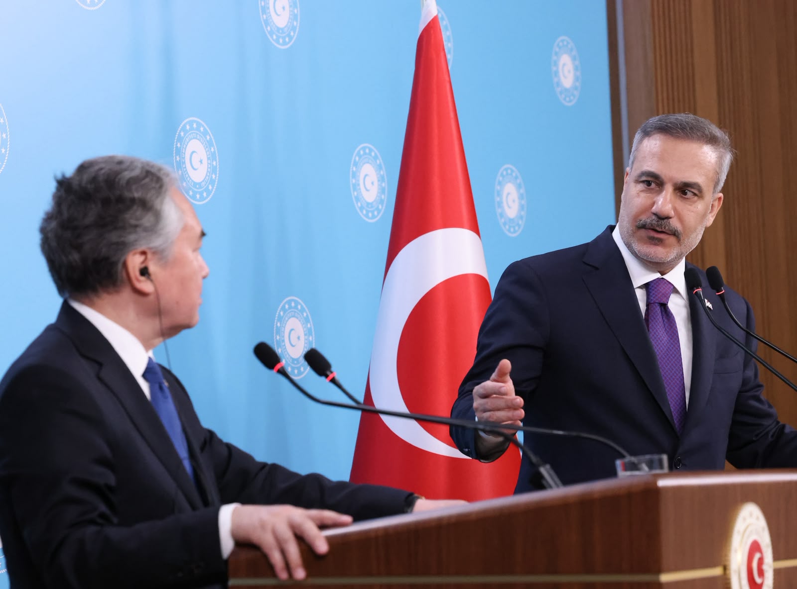 Bakan Fidan basın toplantısı
