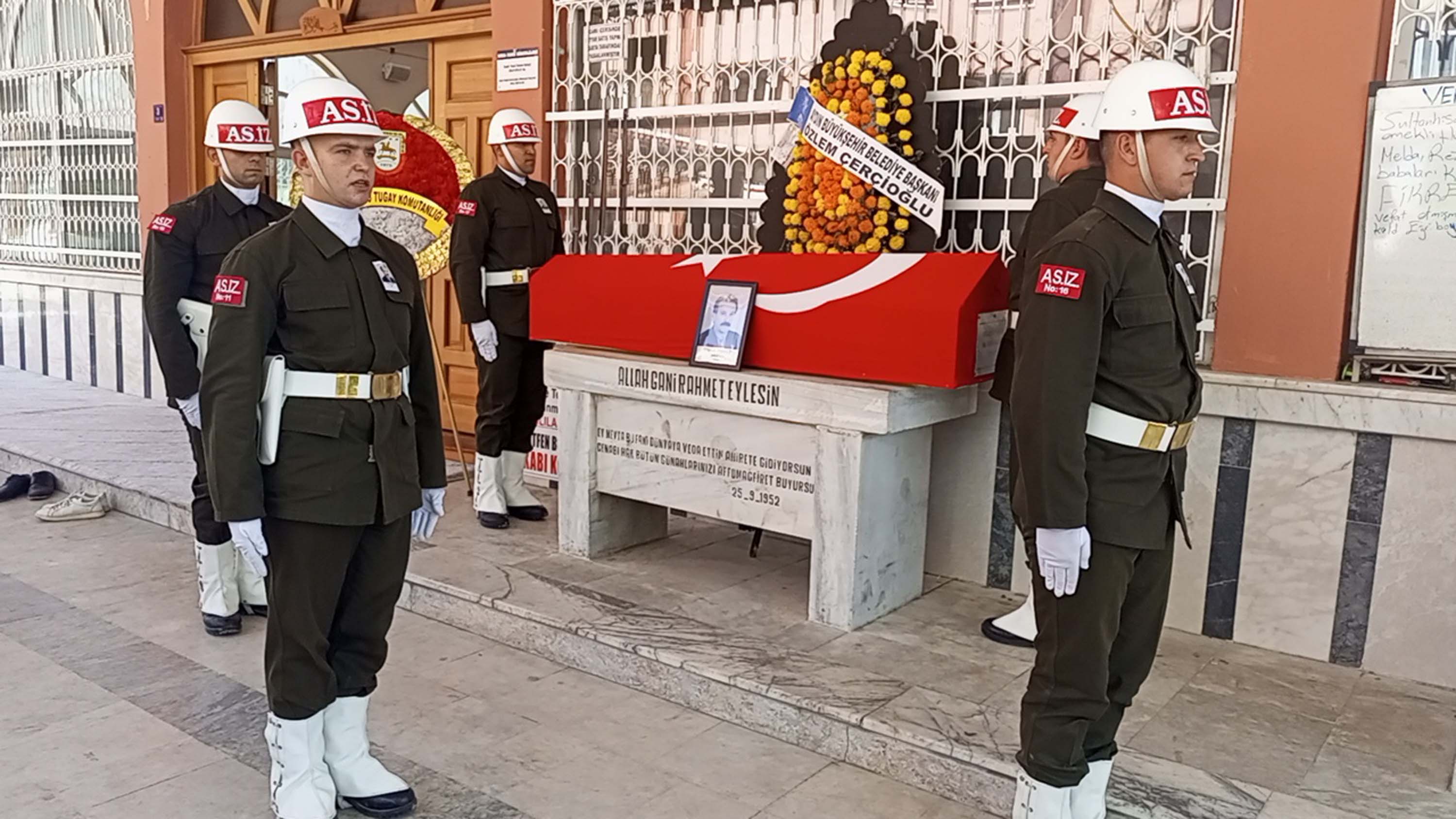 Fikret Yavuz Kıbrıs gazisi askeri tören