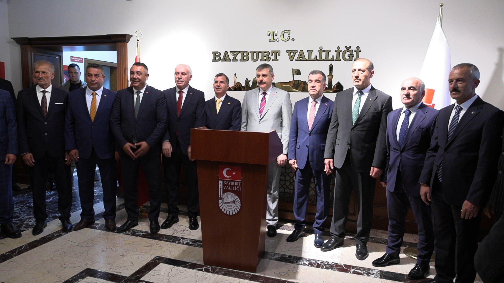 İçişleri Bakanı Mustafa Çiftçi Bayburt konuşması