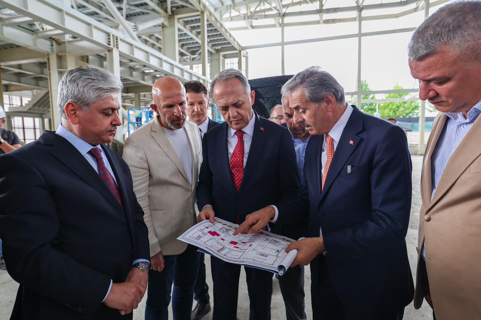 Bakan Yardımcısı Yazgı ve Başkan Alemdar