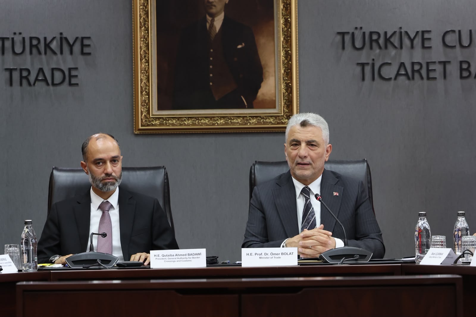 Ticaret Bakanı Ömer Bolat Nusaybin-Kamışlı Gümrük Kapısı haberi