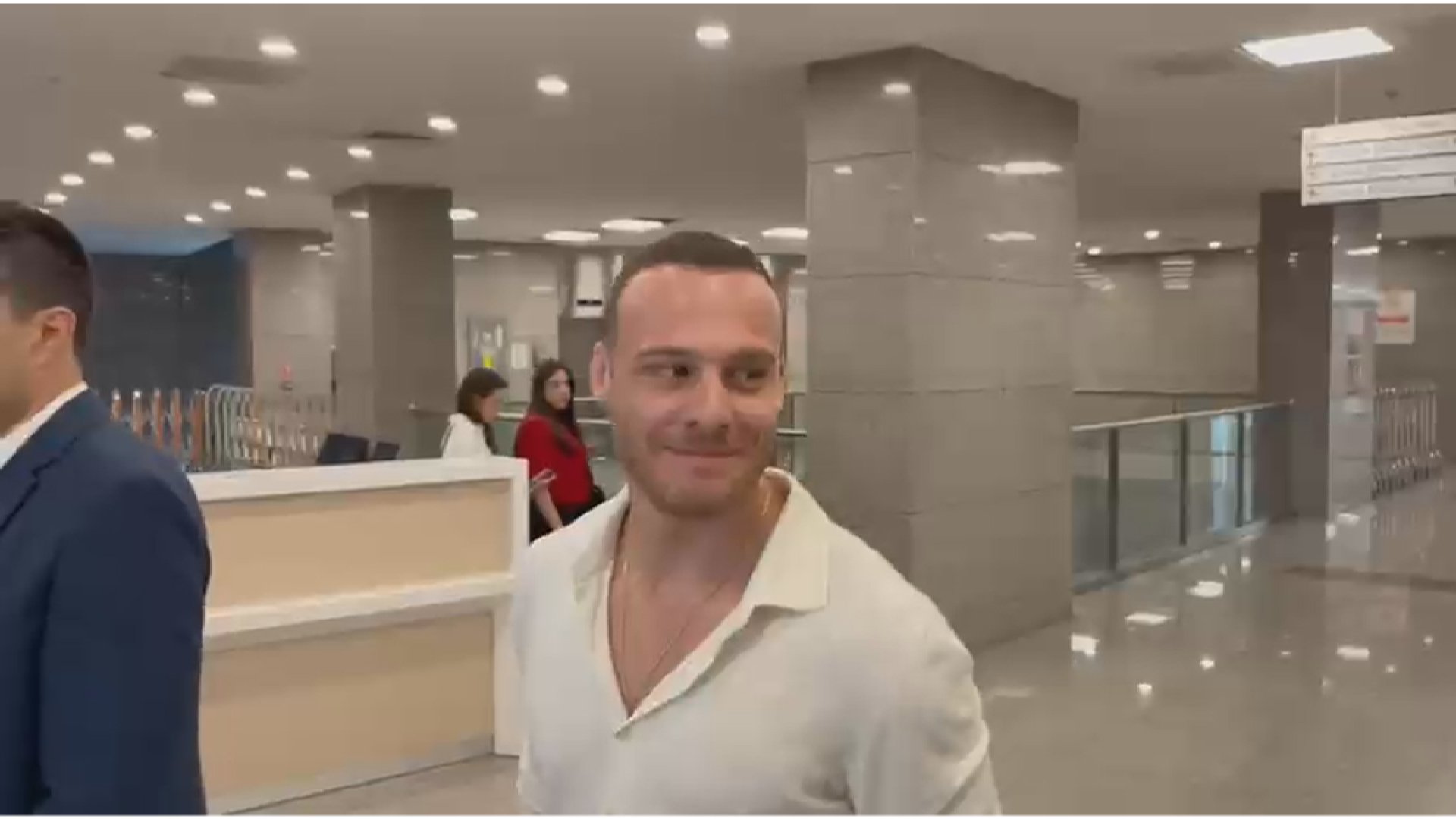 Kerem Bürsin adliyede