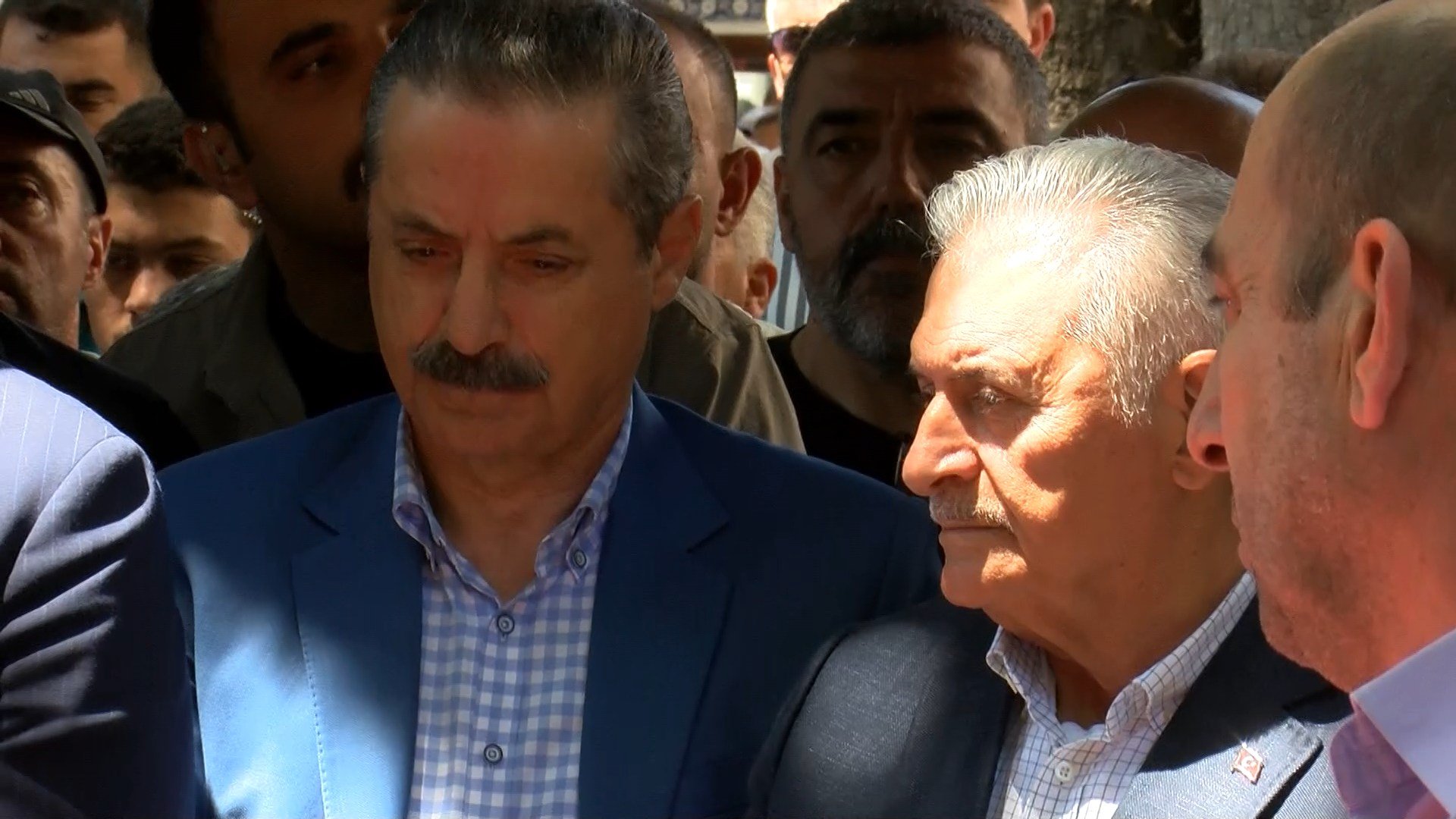 TBMM Başkanı Numan Kurtulmuş cenaze töreninde