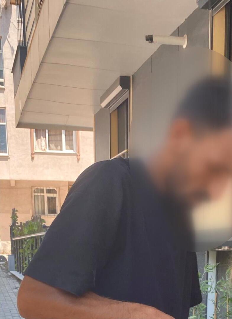 Hırsız suçüstü yakalandı anı