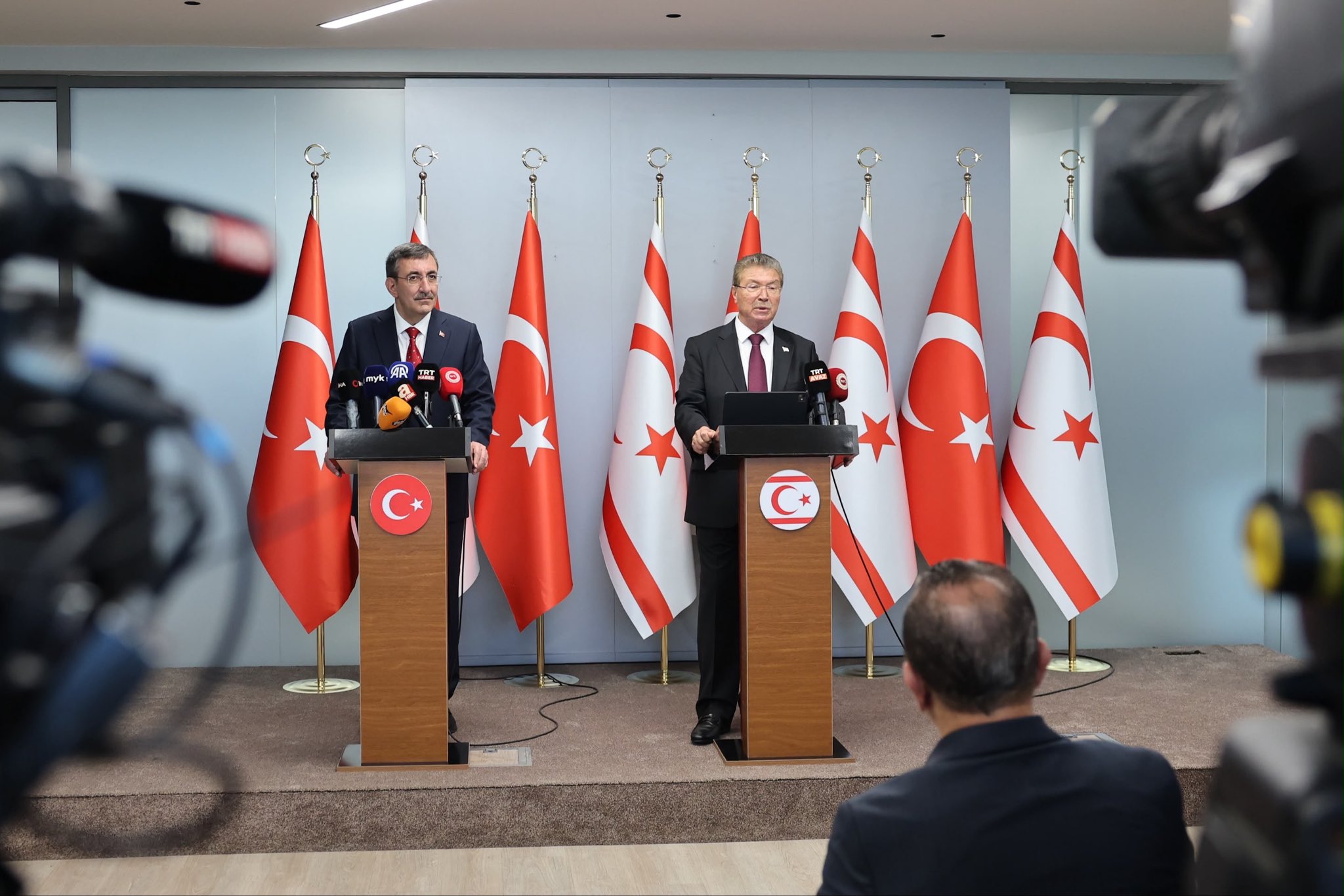 Cumhurbaşkanı Yardımcısı Cevdet Yılmaz KKTC Ziyareti