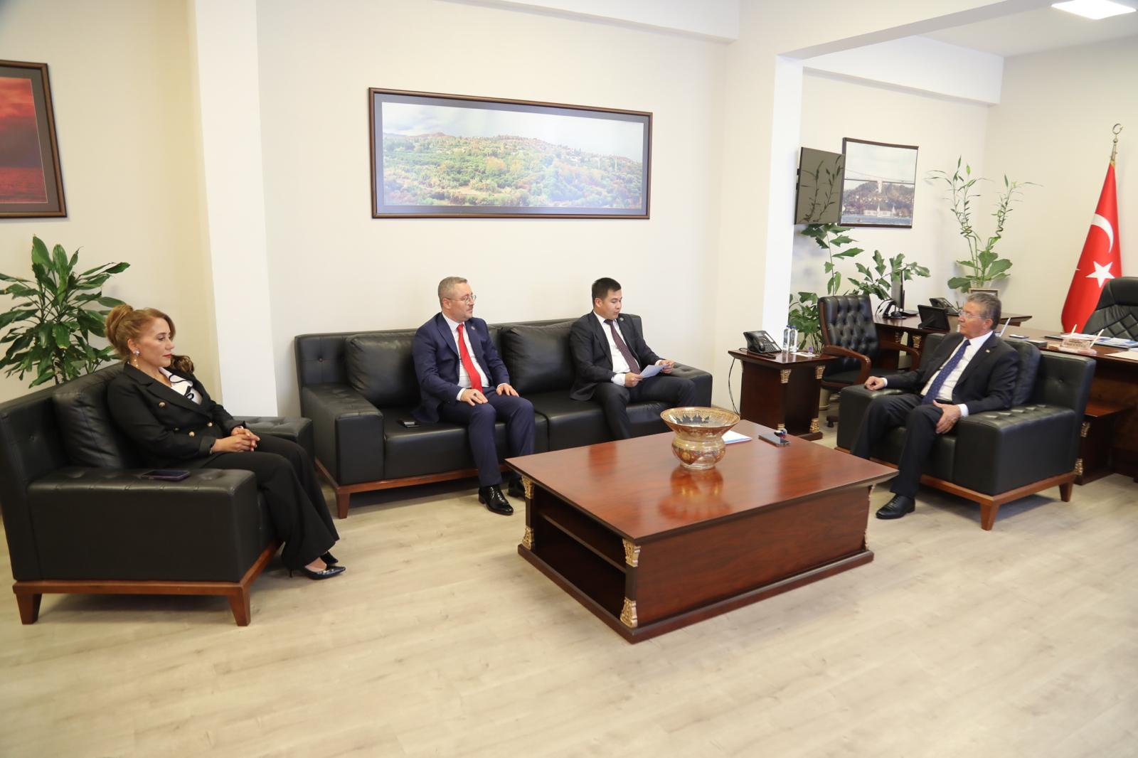 KKTC Başbakanı Ünal Üstel ve TÜRKPA heyeti