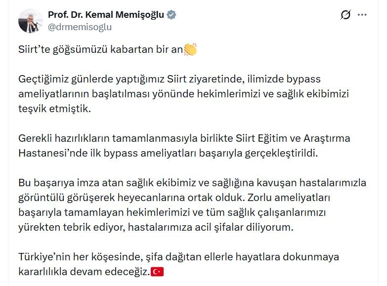 Hastane ve sağlık ekibi