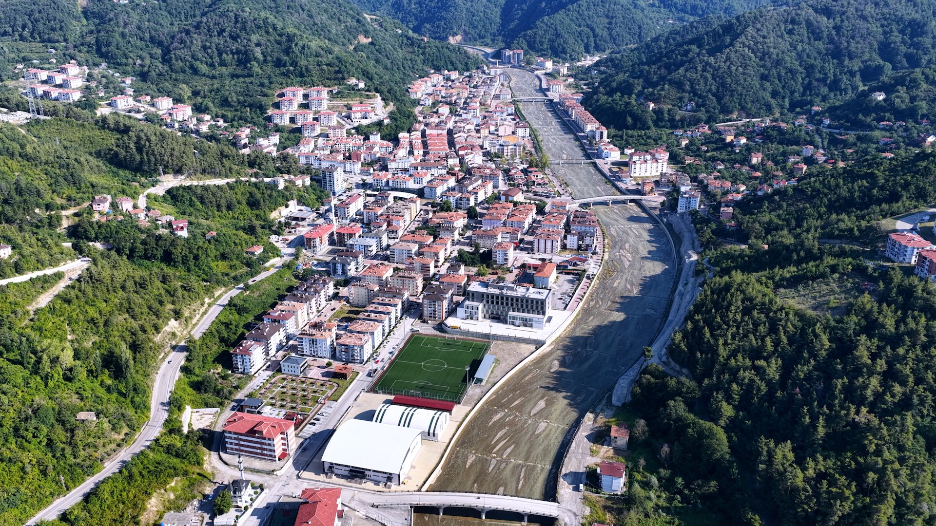 Bozkurt sel felaketi sonrası yeniden inşa edilen evler
