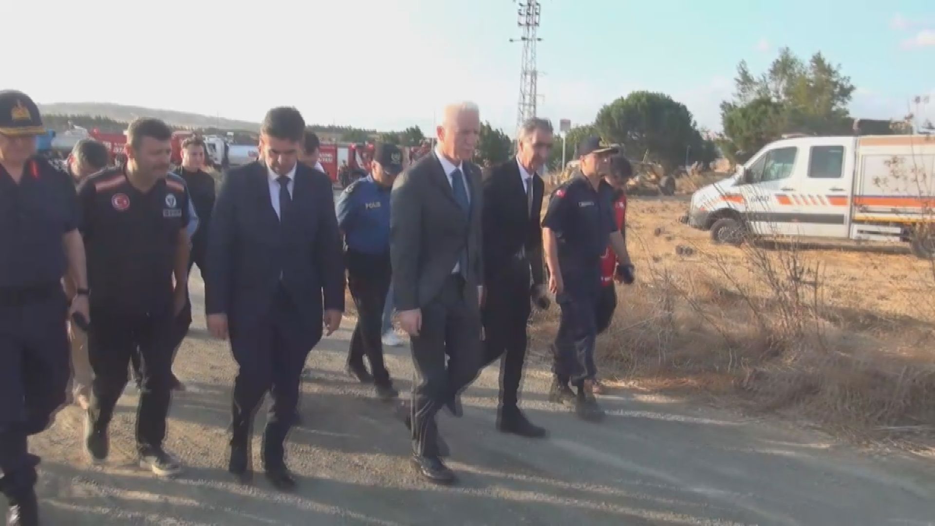 Silivri yangın söndürme çalışmaları