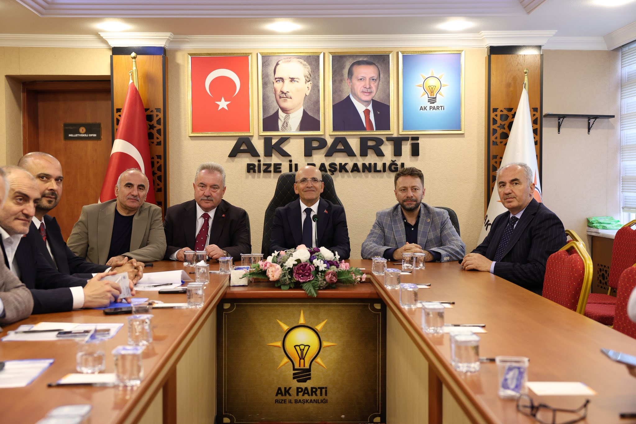Bakan Şimşek Rize Valiliği