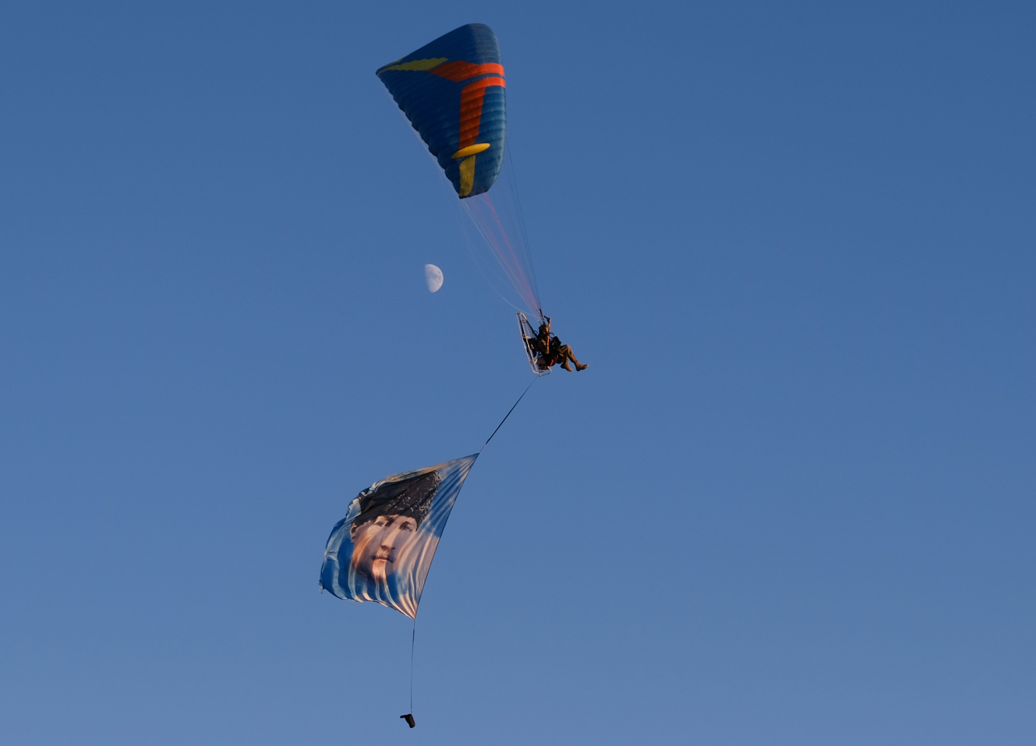 Festivalde dron gösterisi