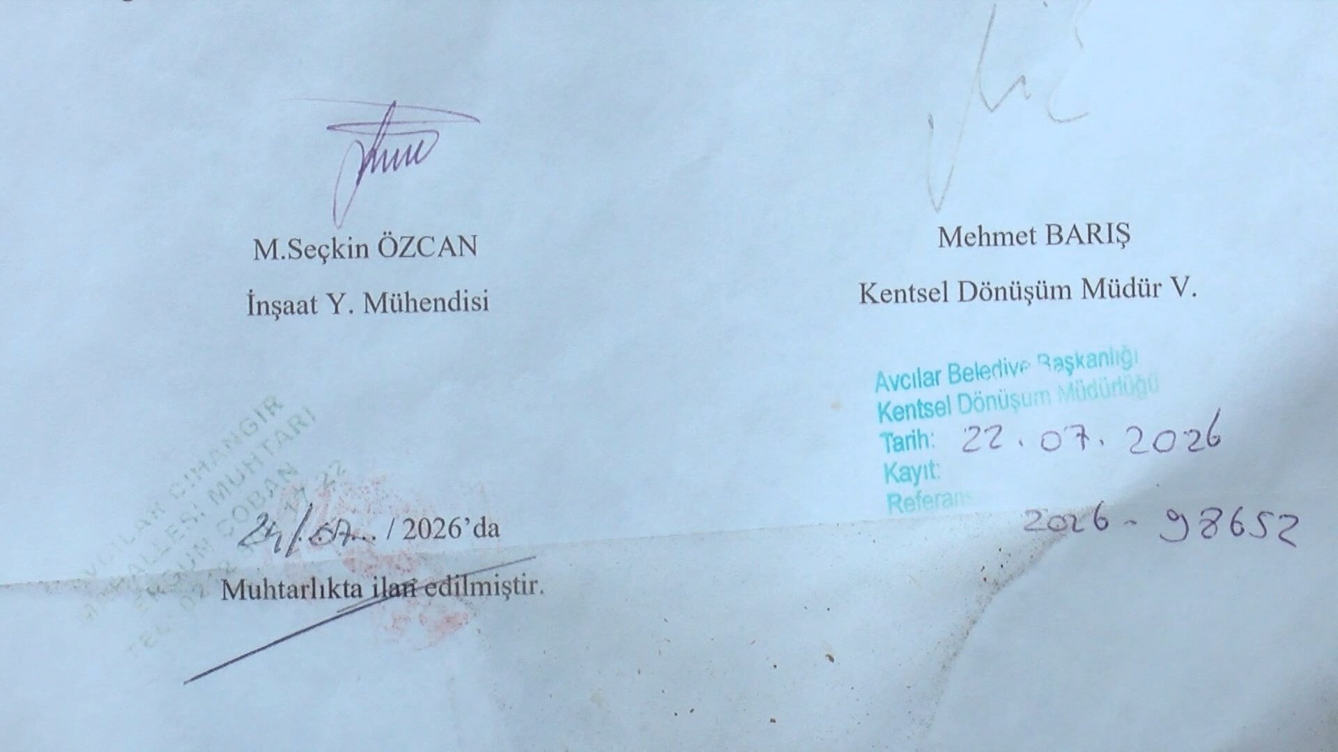Avcılar kentsel dönüşüm yangın kundaklama