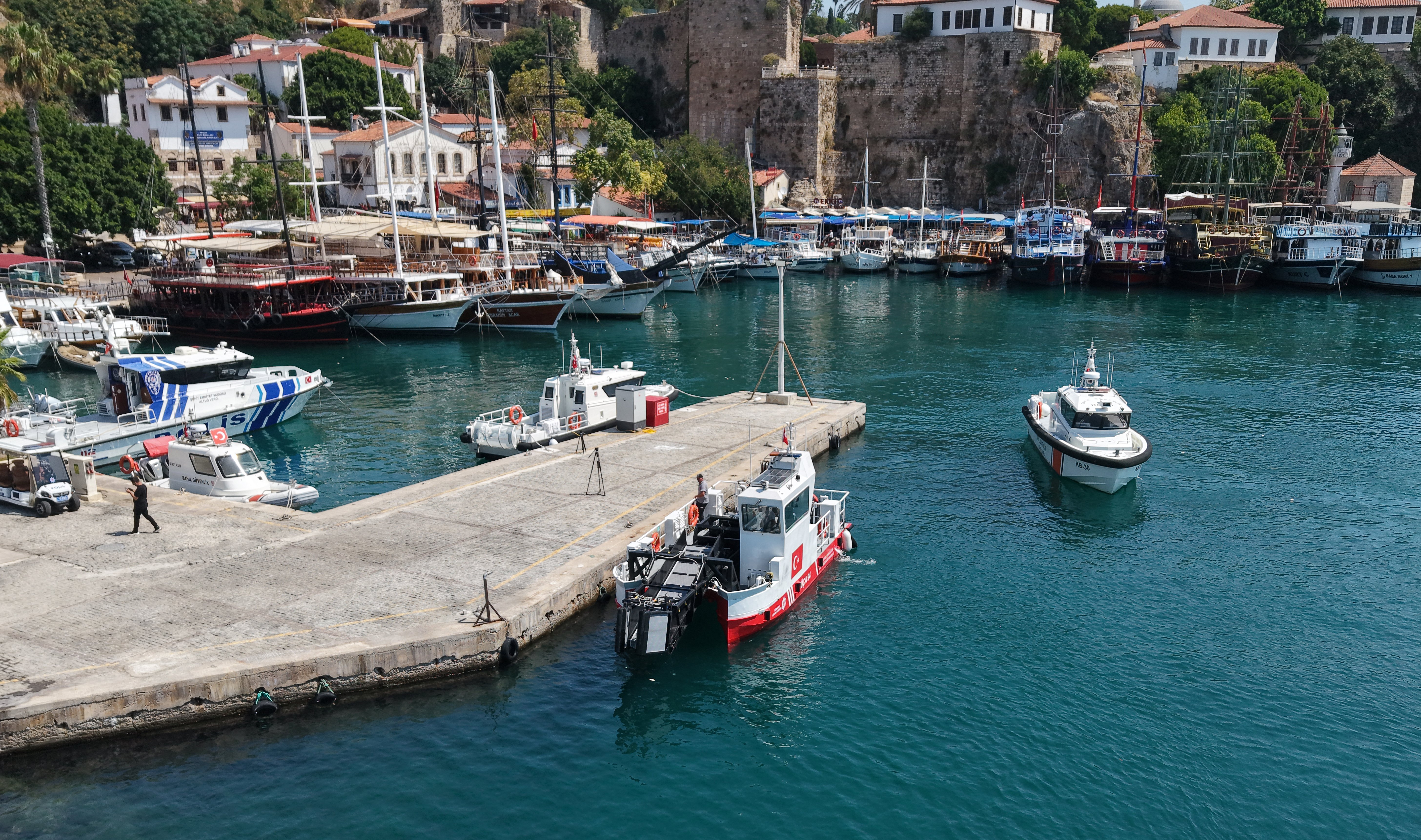 Antalya Valisi Hulusi Şahin deniz kirliliği denetimi
