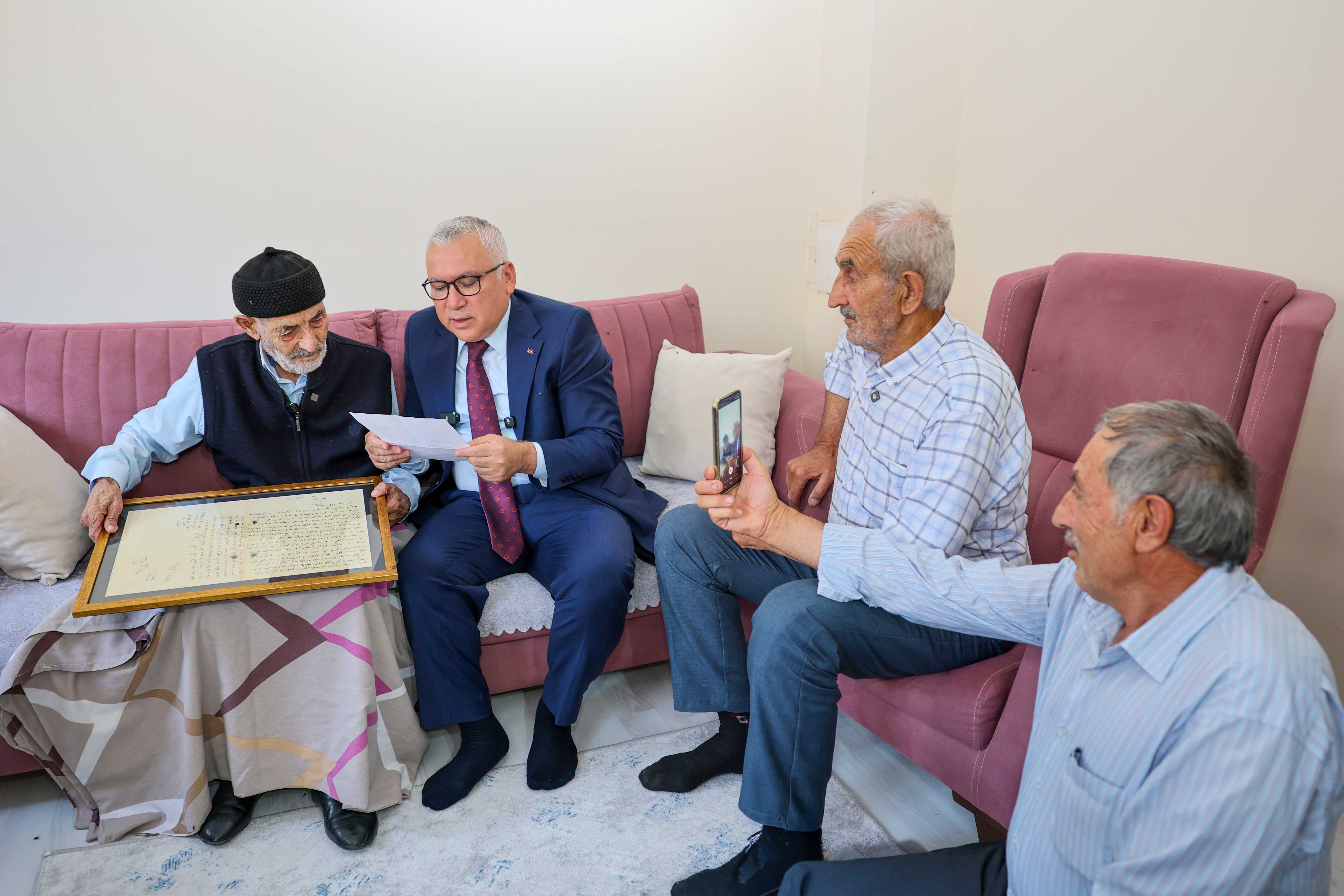 Sivas Hafıza Merkezi'nde tarihi mektuplar