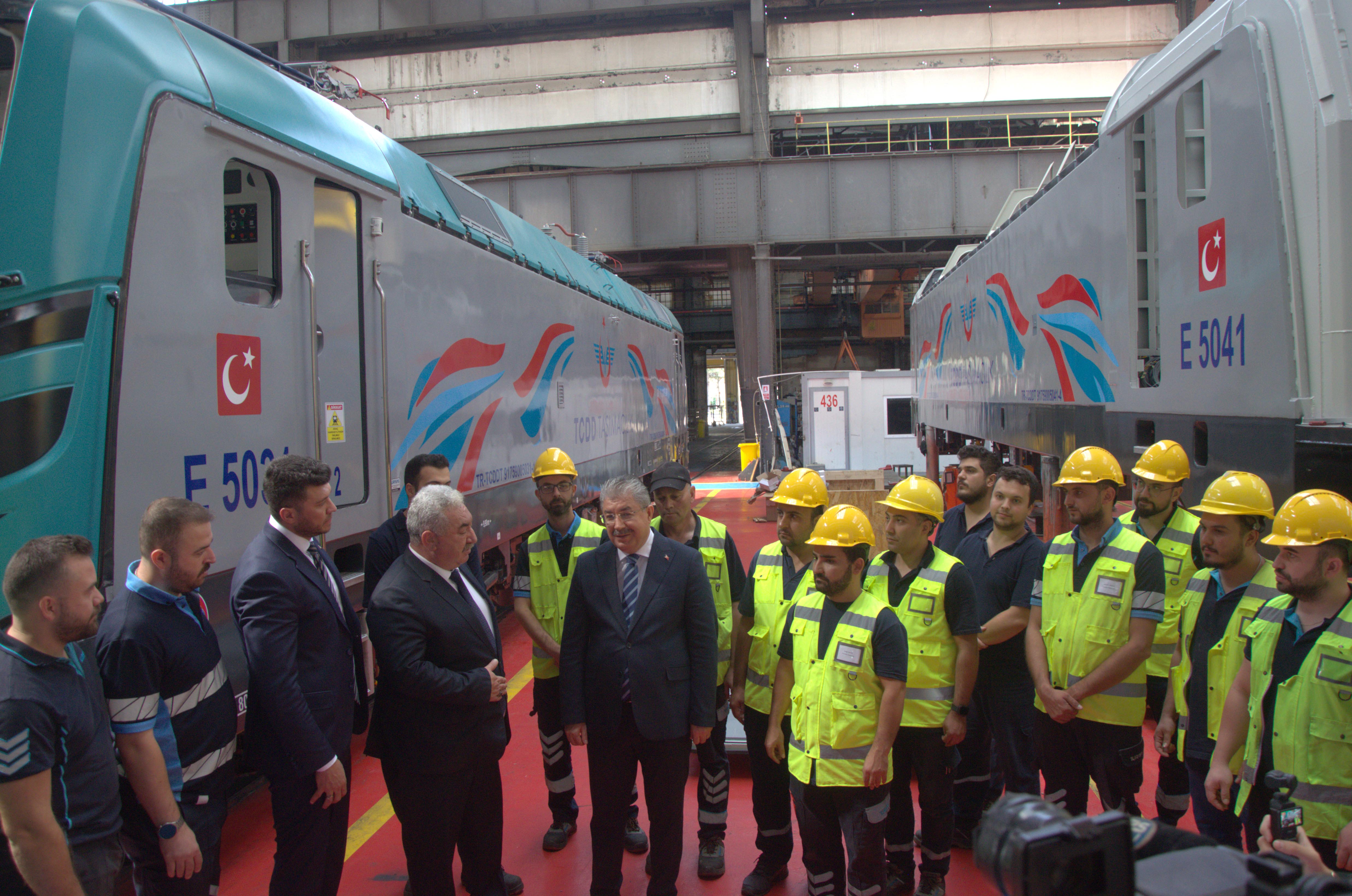 Eskişehir 5000 lokomotifinin üretim aşaması