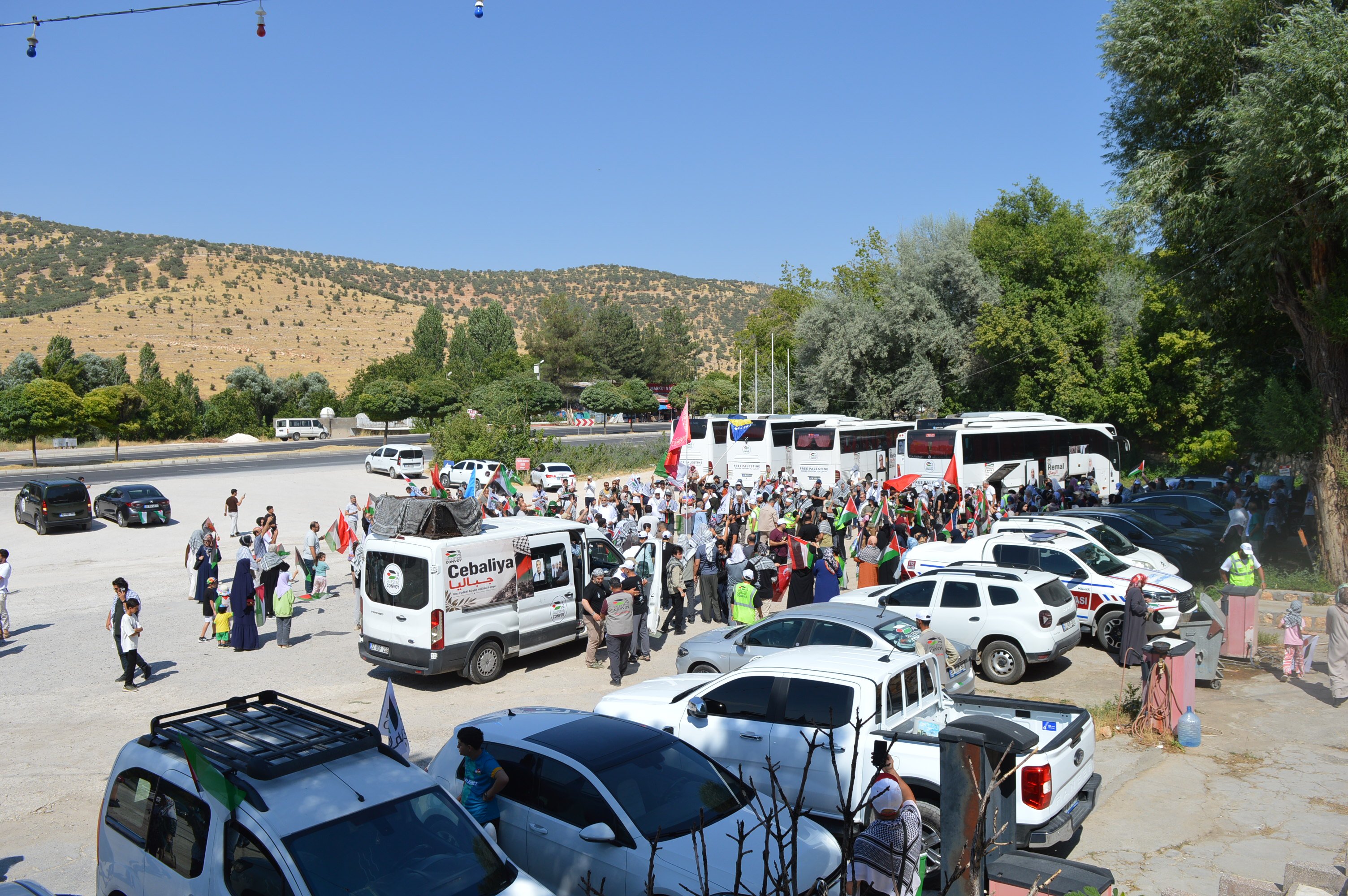 Filistin Konvoyu Mardin