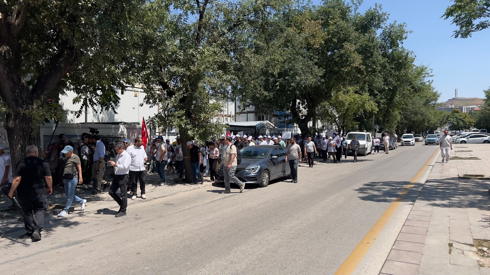 Madenciler Ulus’tan Ankara Garı’na yürüdü