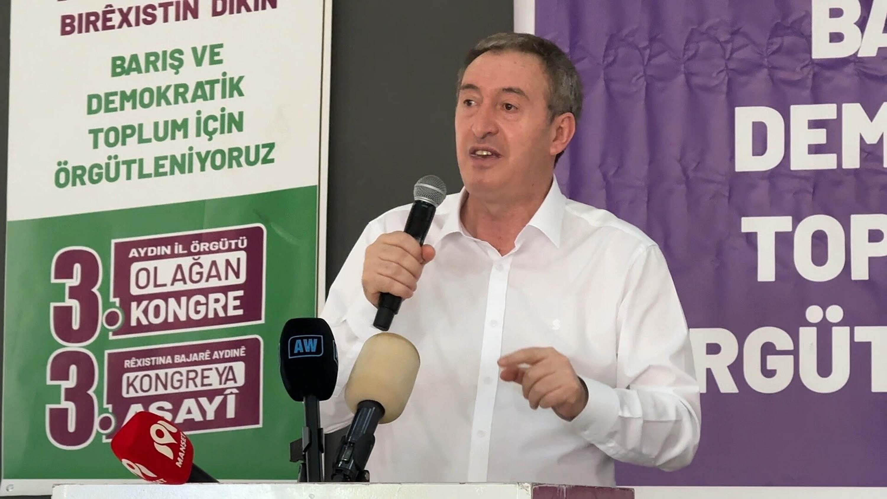 DEM Parti Eş Genel Başkanı Tuncer Bakırhan