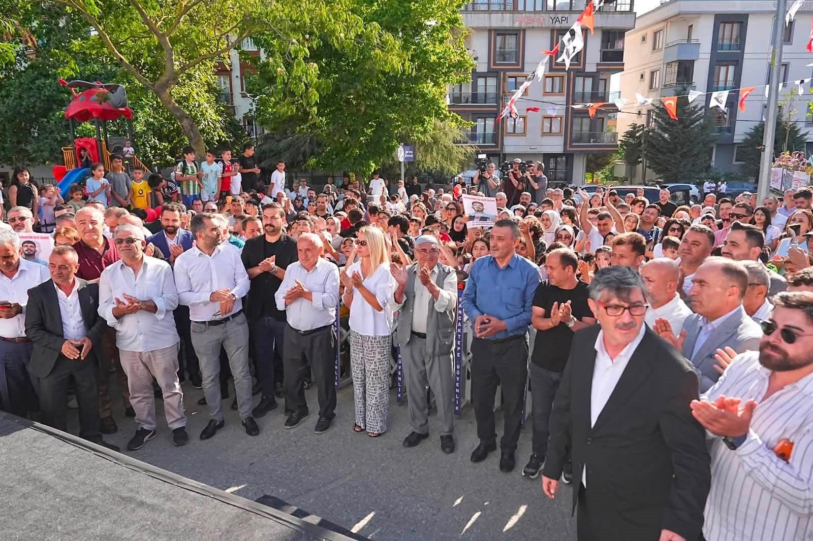 Abdülhamit Bali Spor Parkı açılışı
