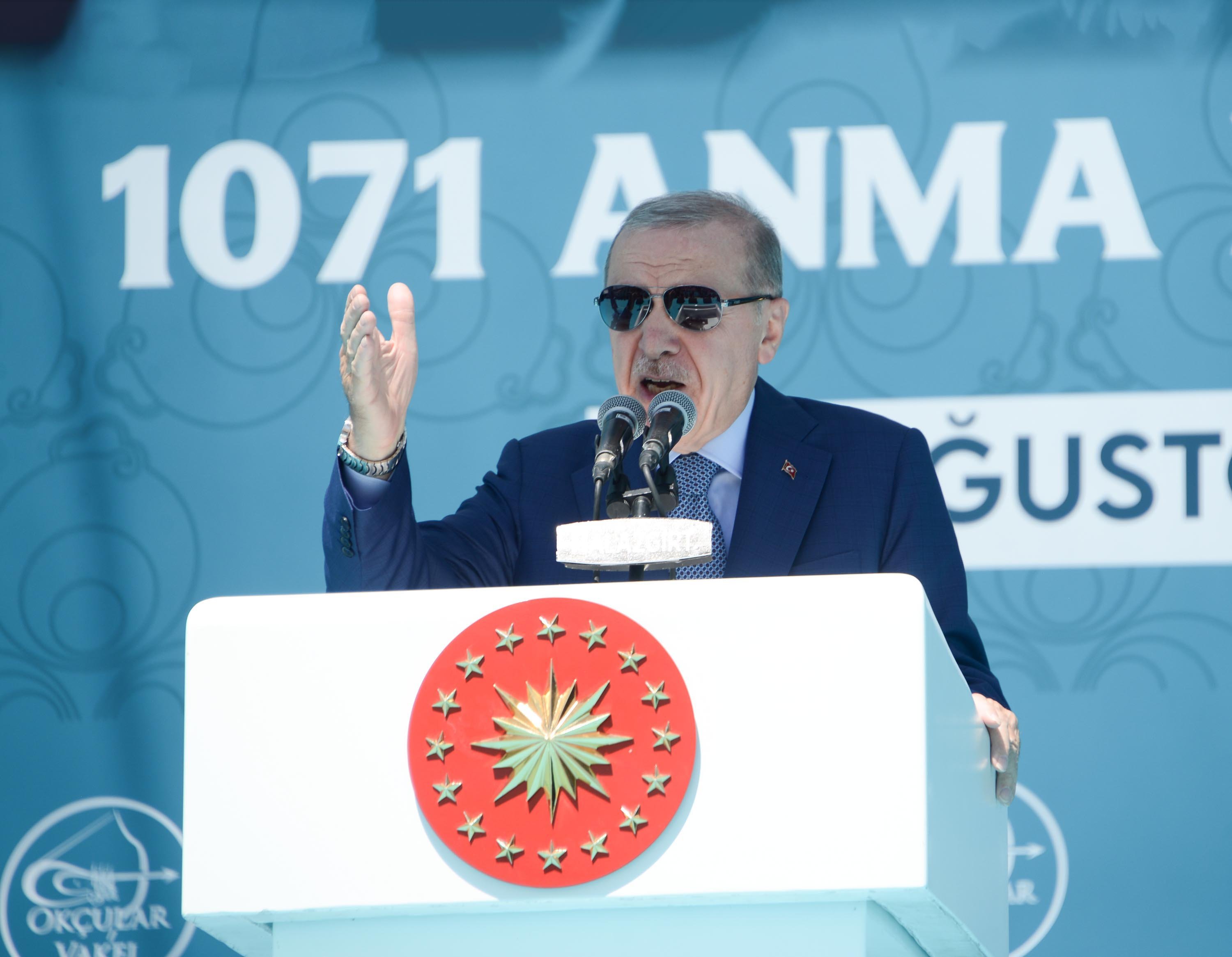 Malazgirt Zaferi anma töreninde dualar edildi