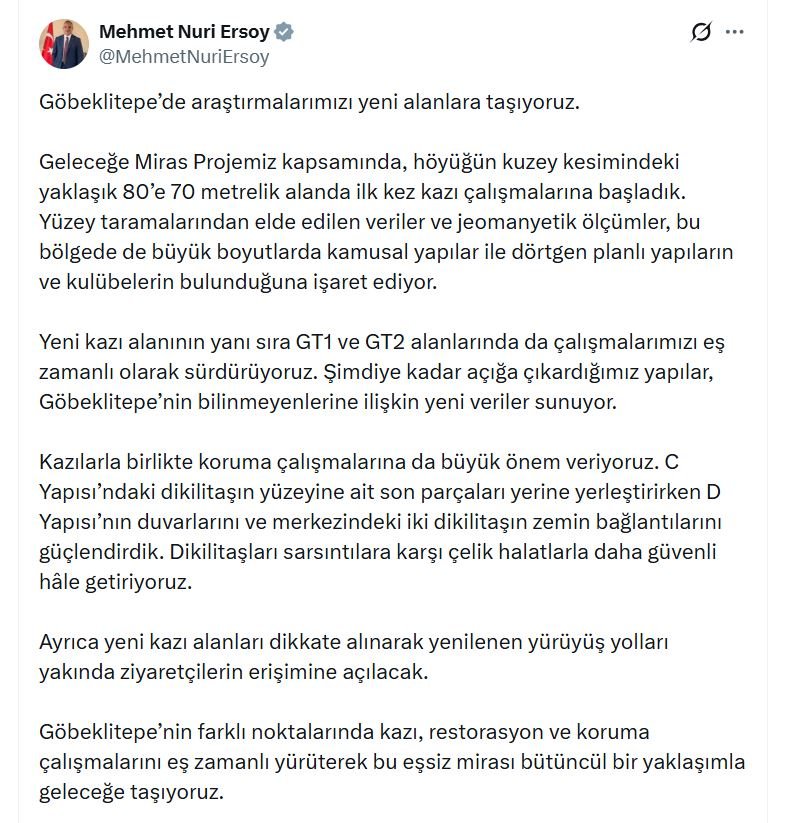 Göbeklitepe kazı alanı