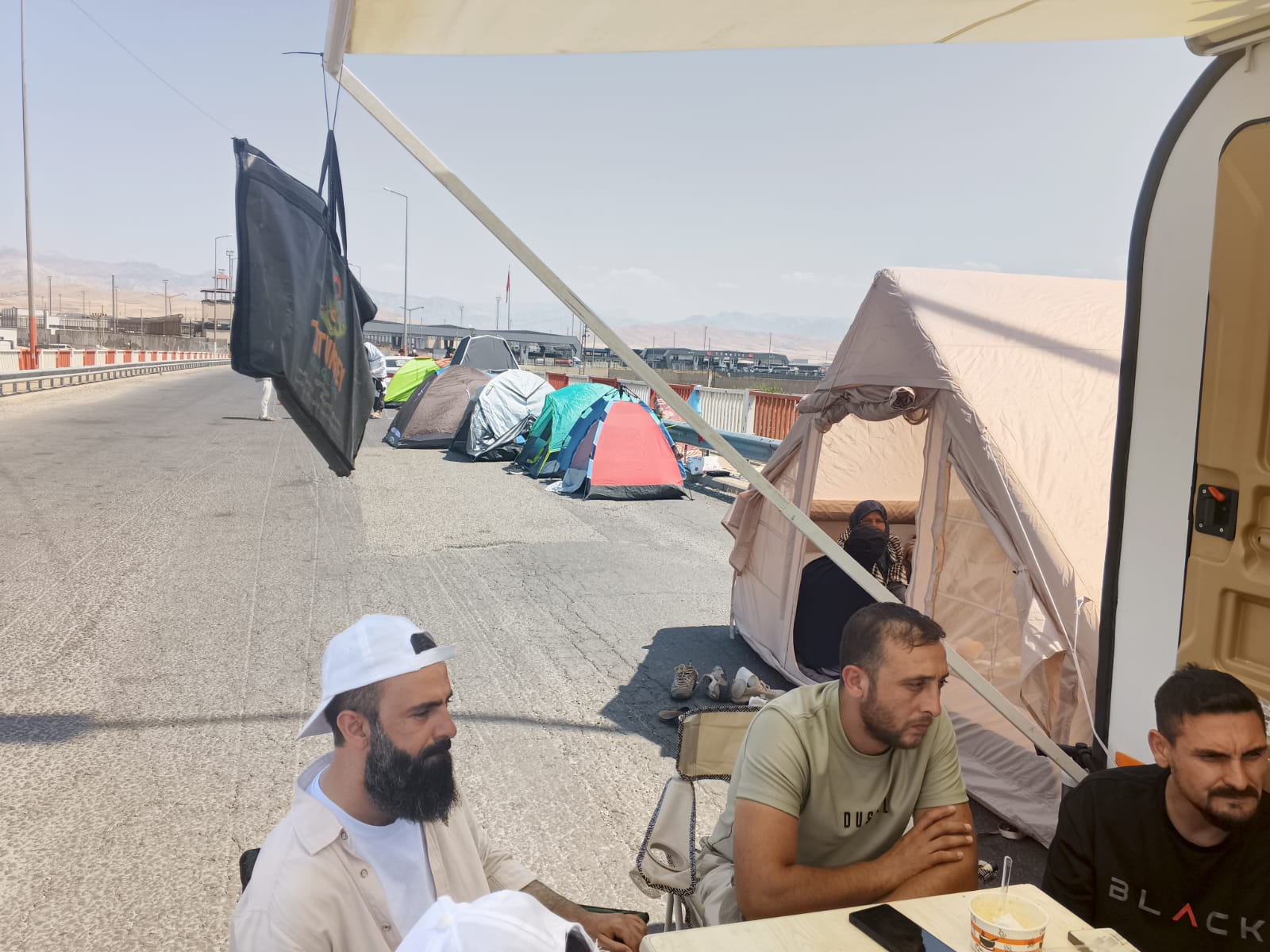 Filistin Konvoyu İbrahim Halil Sınır Kapısı