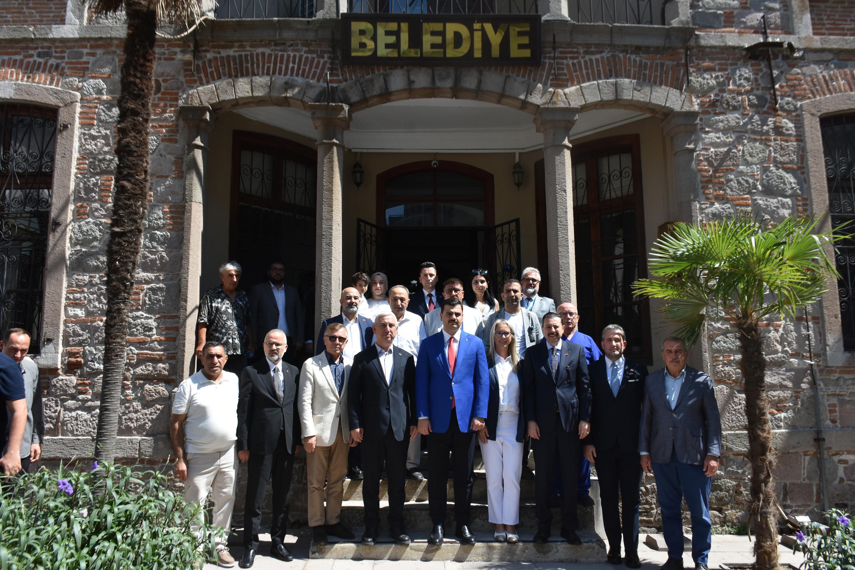 AK Parti Bergama İlçe Başkanlığı ziyareti