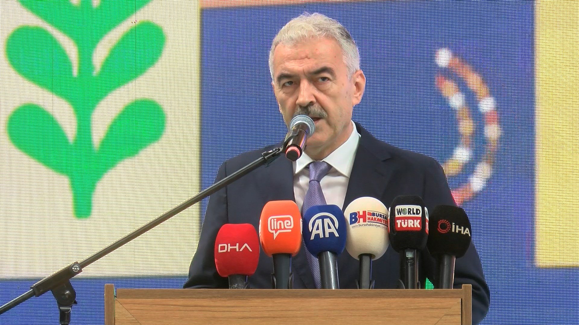 TÜGVA Genel Başkanı İbrahim Beşinci konuşuyor