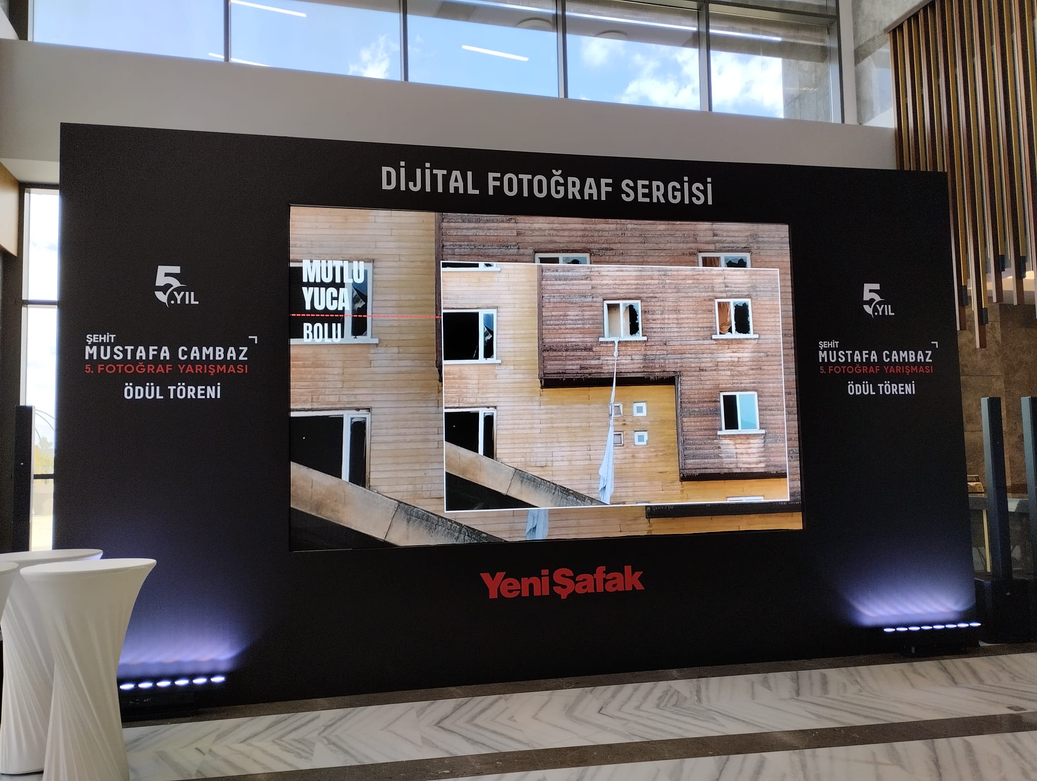 DHA Muhabiri Mutlu Yuca ödülünü TBMM Başkanı Numan Kurtulmuş’tan aldı
