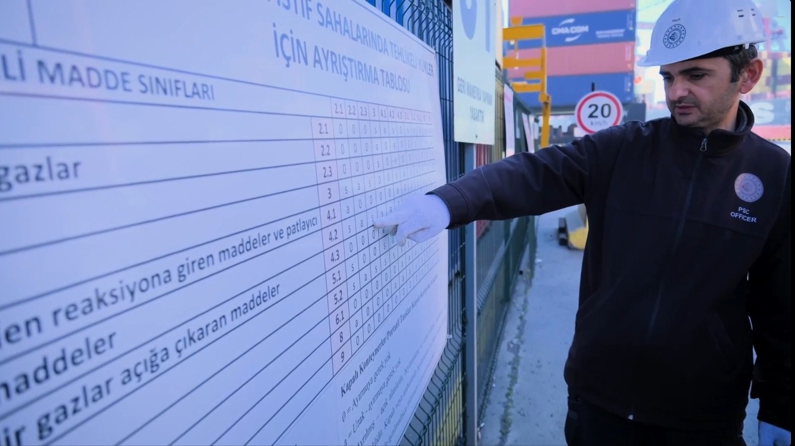 Bakan Uraloğlu tehlikeli yük elleçleme denetimleri