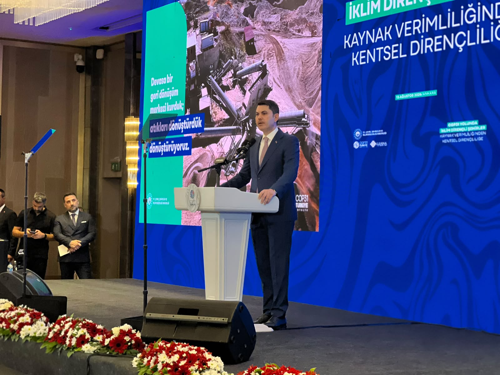 Bakan Kurum, İklim Dirençli Şehirler Programı’nda konuştu