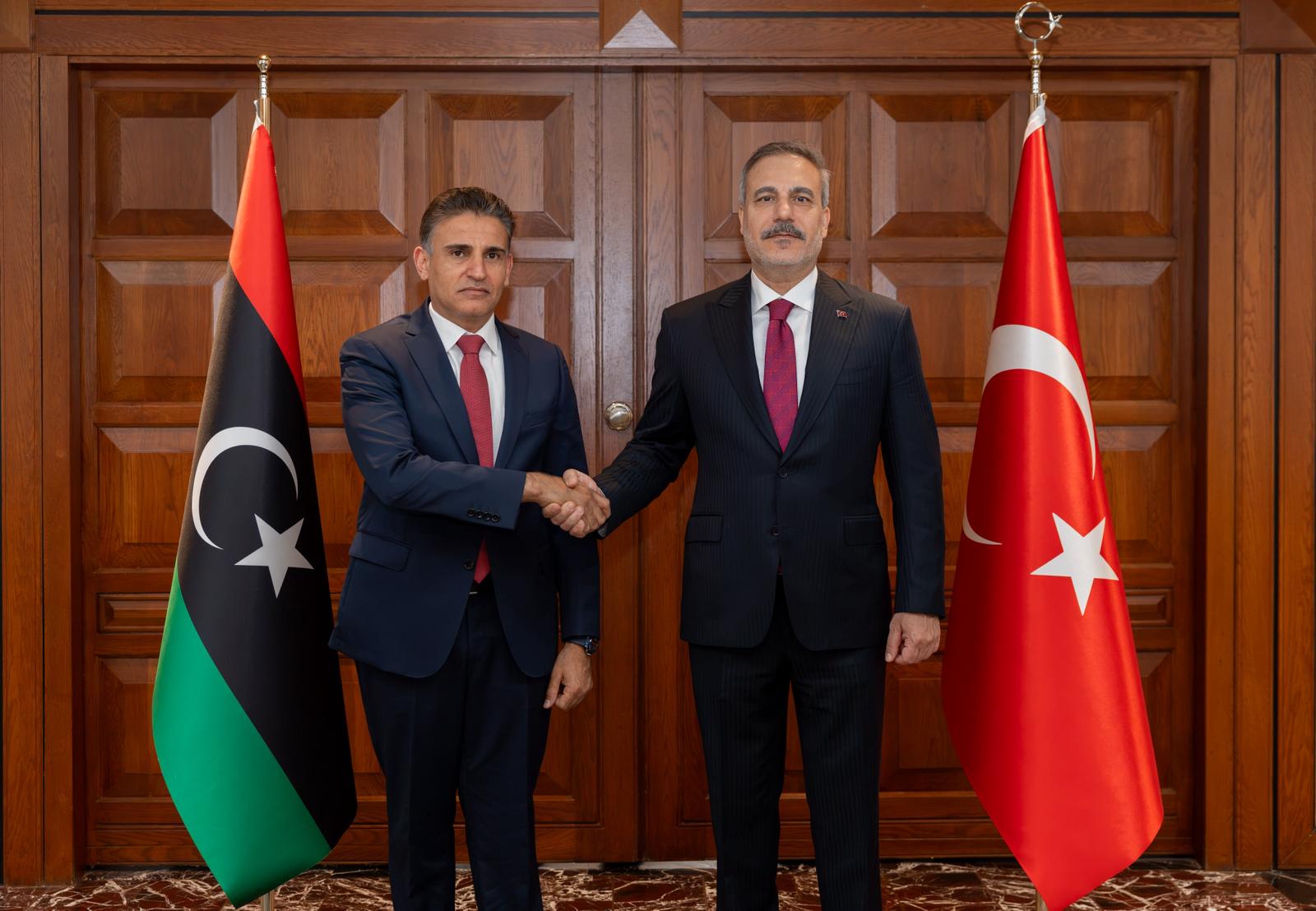 Bakan Fidan, Libya Genelkurmay Başkan Vekili Nemruş
