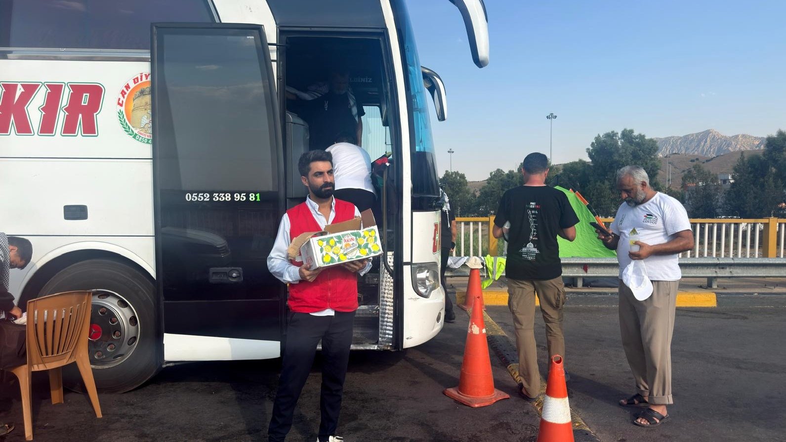 Filistin Konvoyu Kızılay yardımı