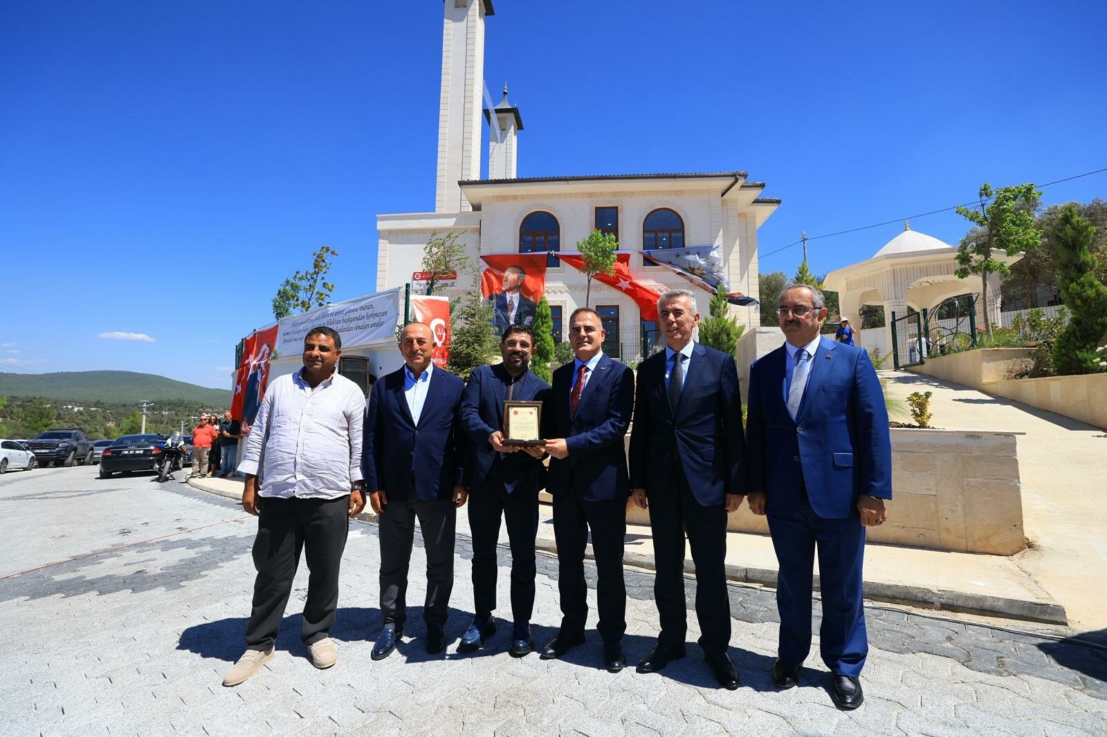 Çamlık Camii açılış töreni