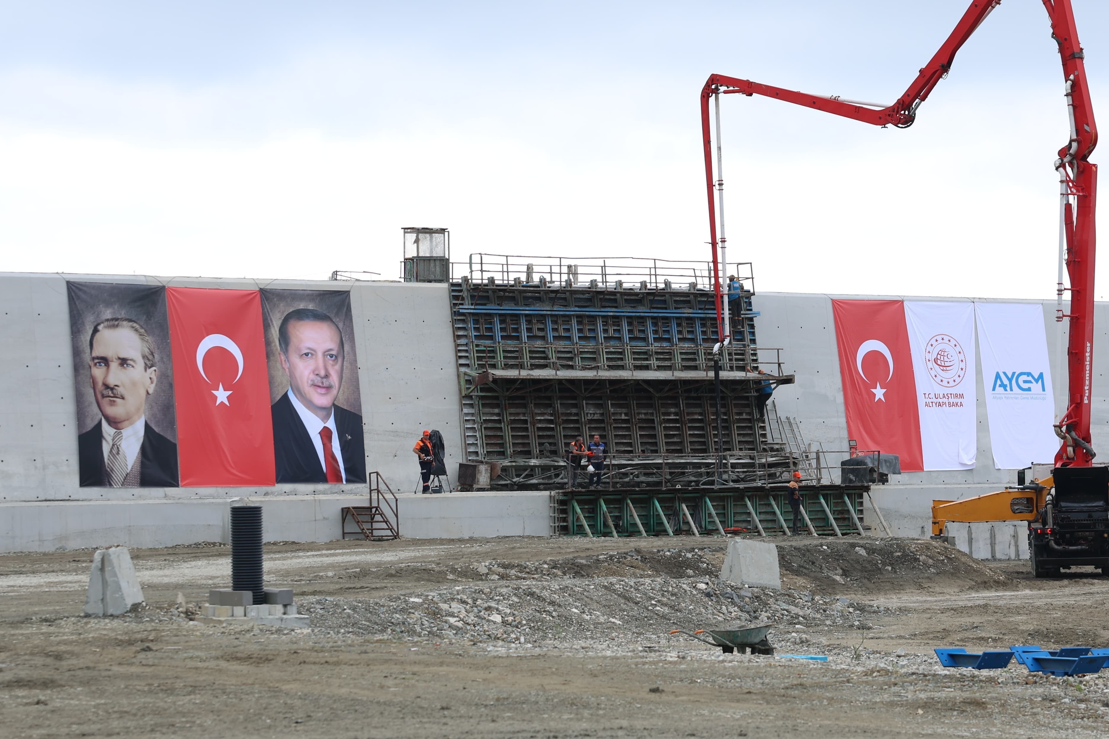 İyidere Lojistik Merkezi töreni