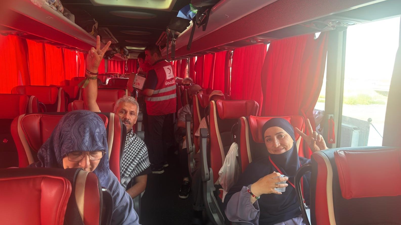 Filistin Konvoyu sınır kapısında