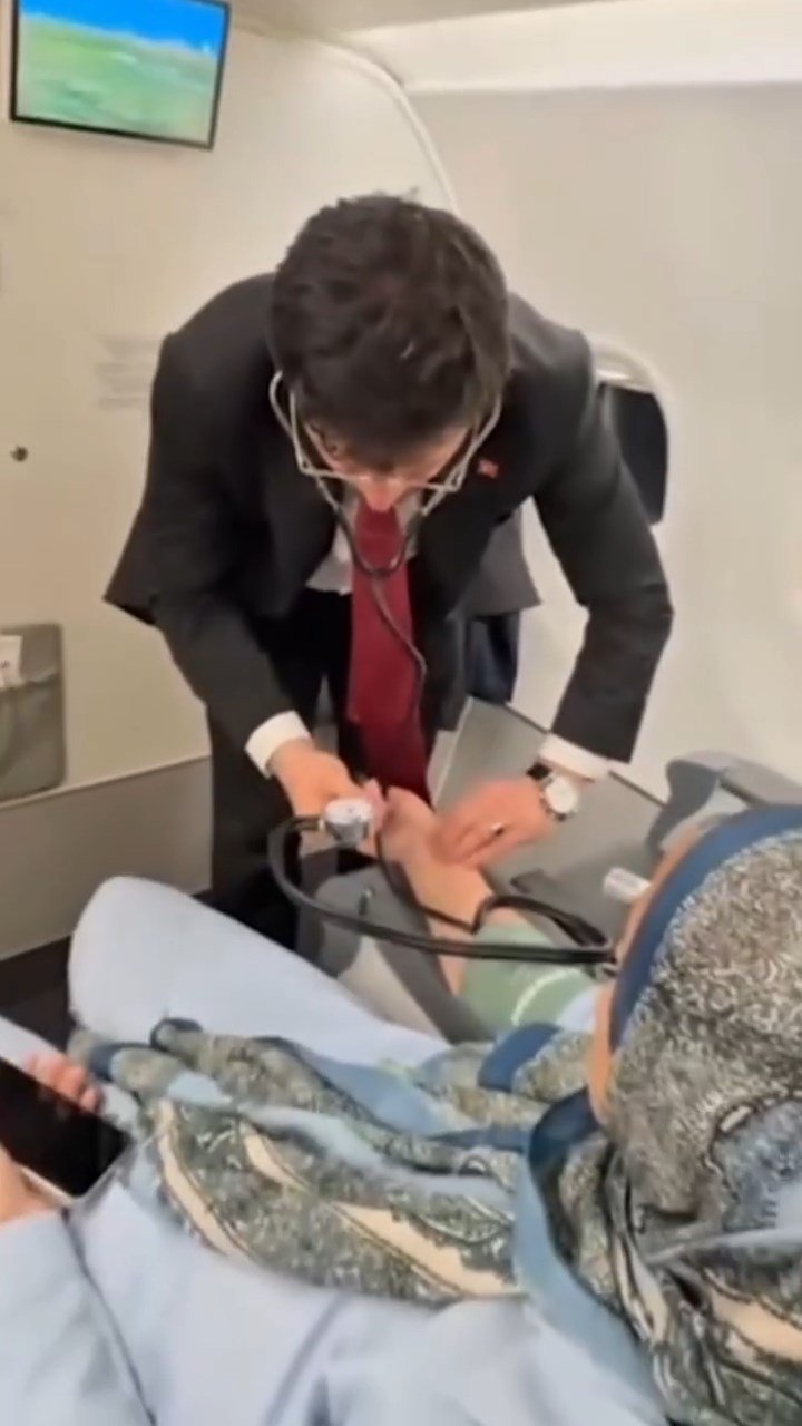 Uçak içi sağlık müdahalesi