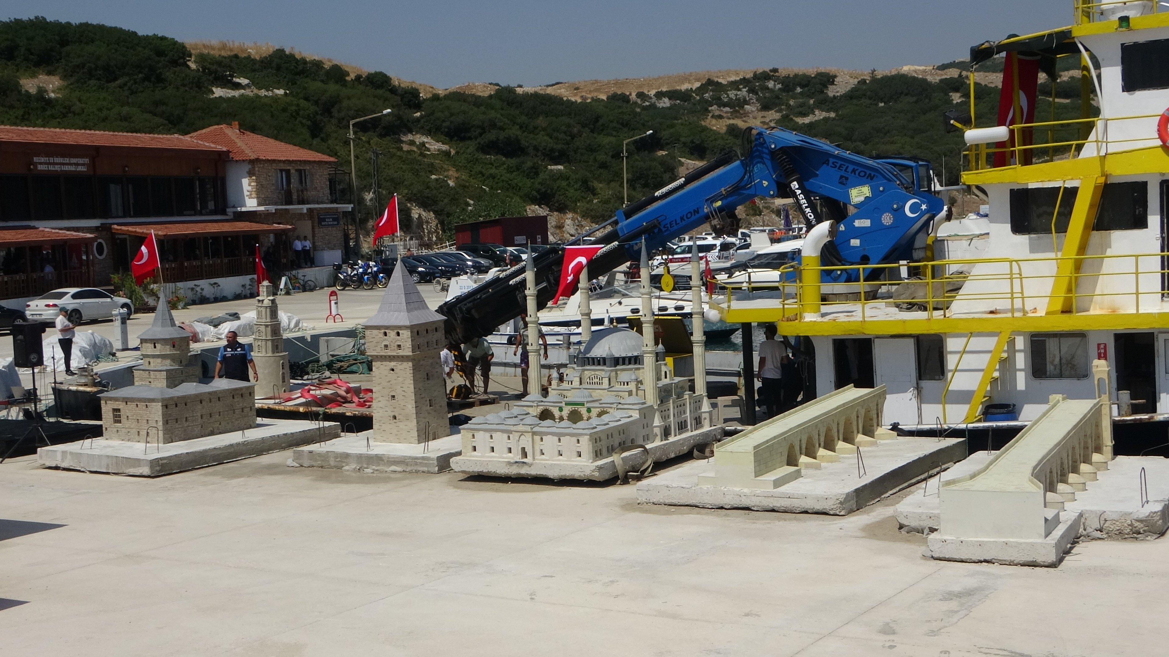 Yapay resif dalış turizmi Saros