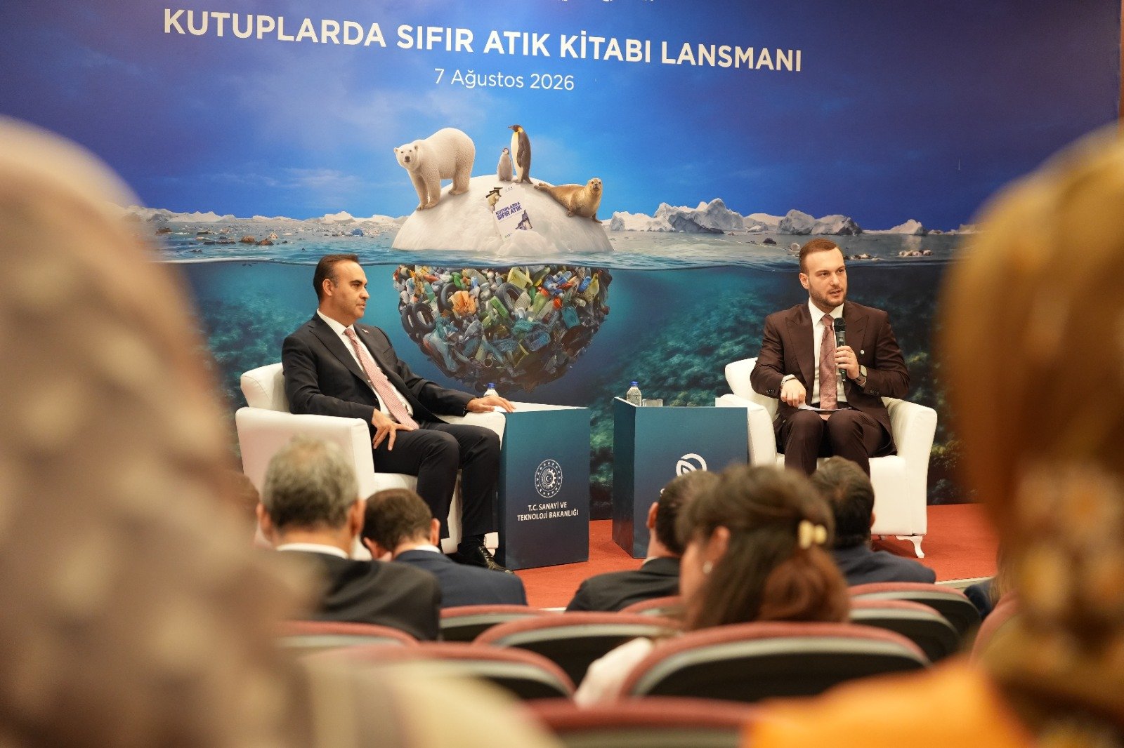 Kutuplarda Sıfır Atık kitabı lansmanı Bakan Kacır
